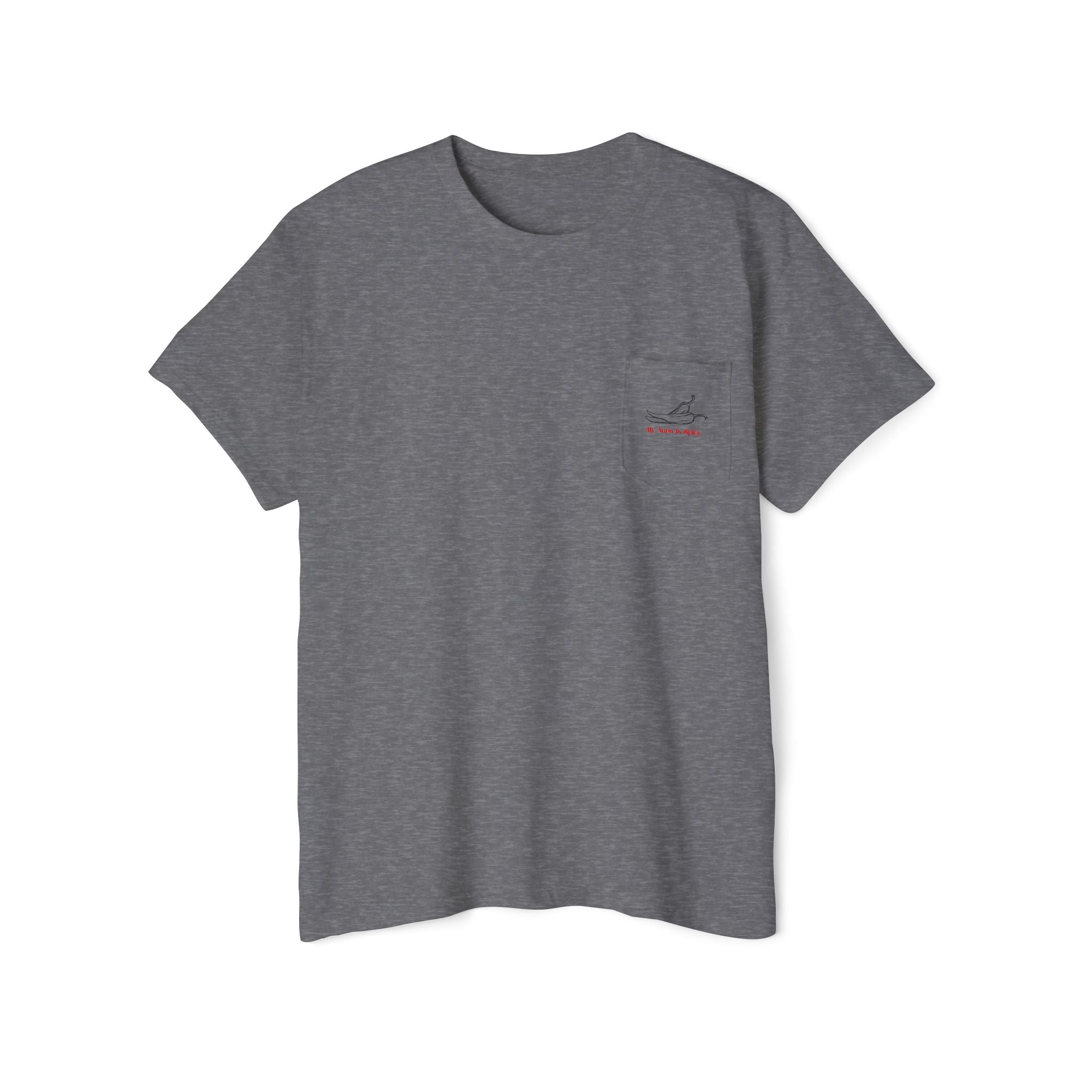 My Aura is Spicy Pocket T-Shirt