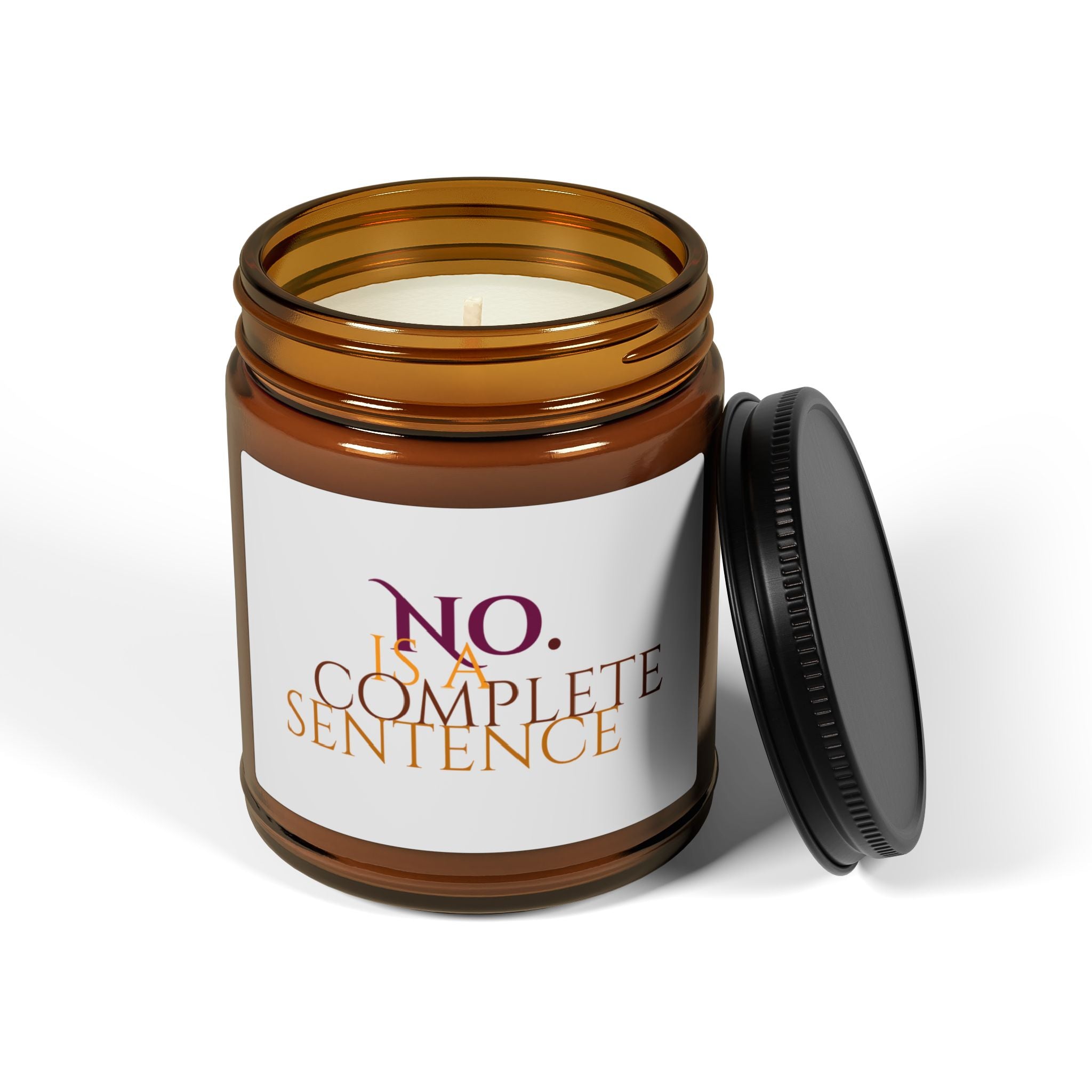 No. Is a Complete Sentence Soy Candle