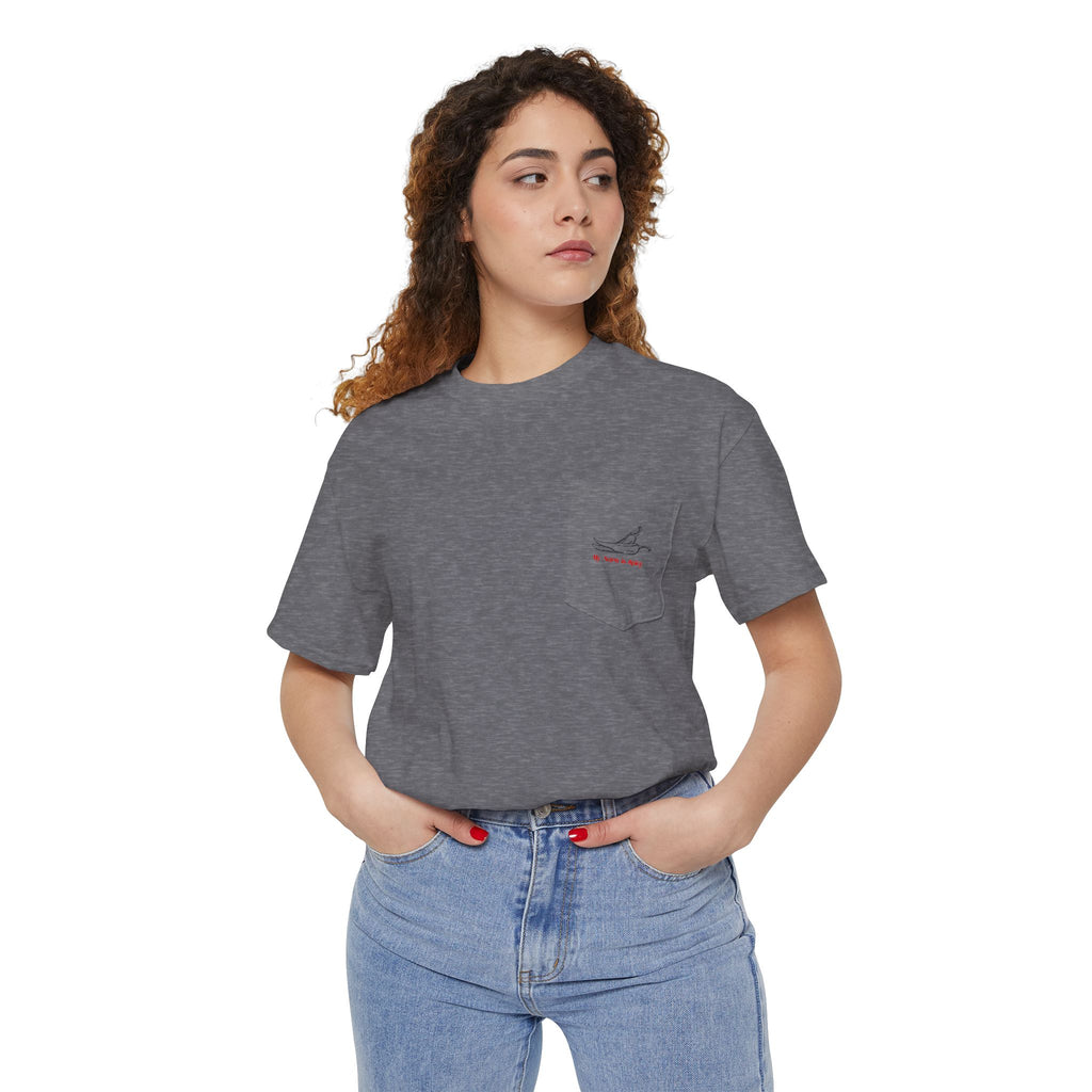 My Aura is Spicy Pocket T-Shirt