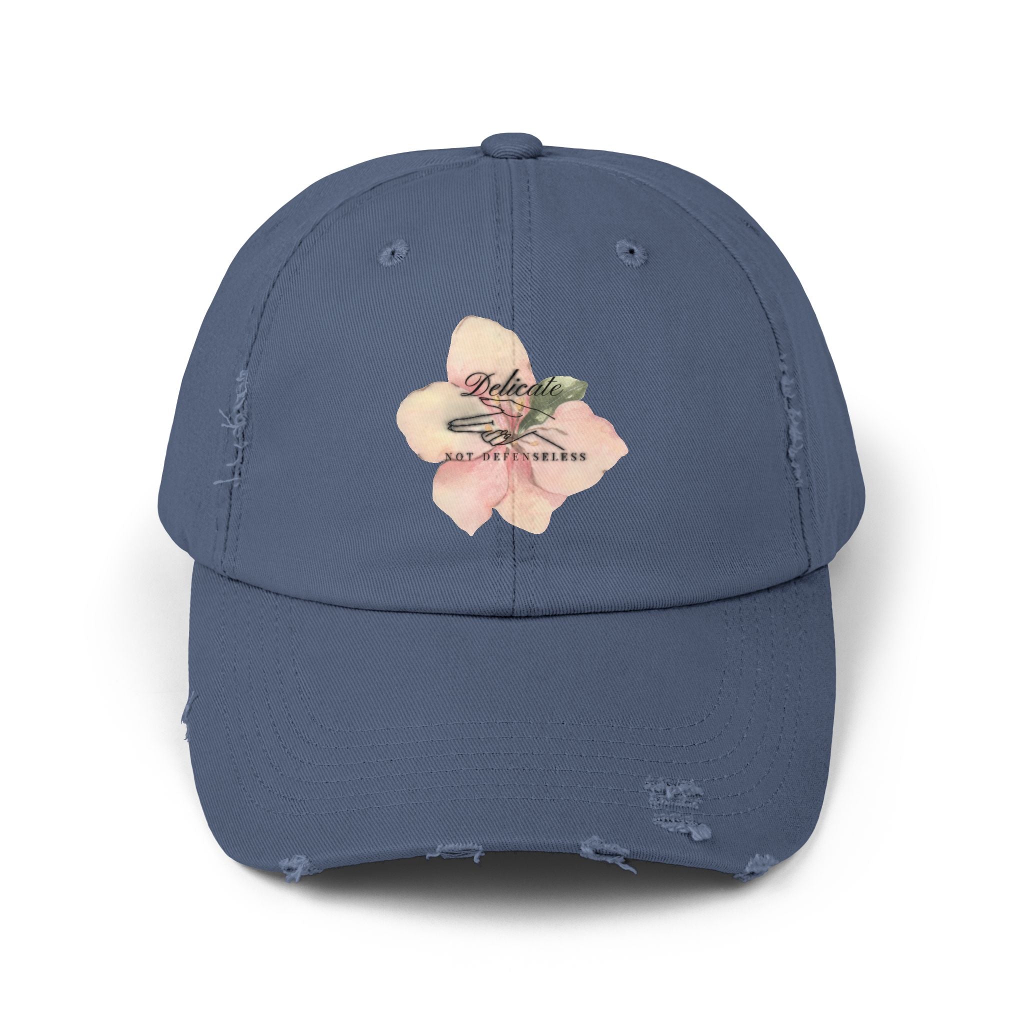 Delicate Distressed Dad Hat
