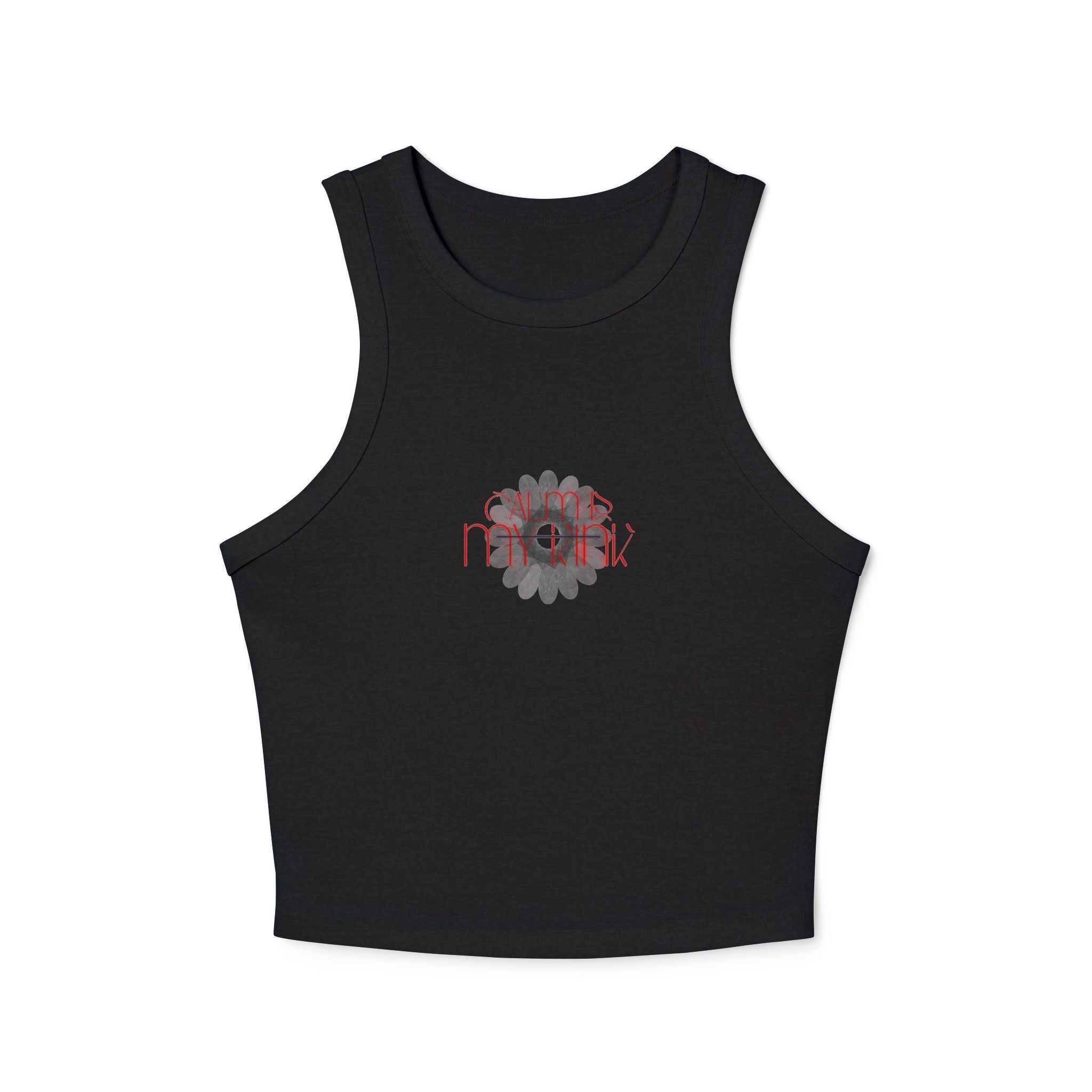Calm Is Rib Racer Tank