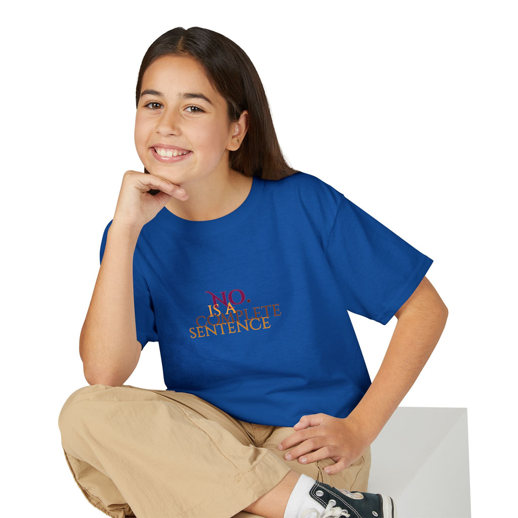 Youth "No. Complete Sentences" Graphic Tee