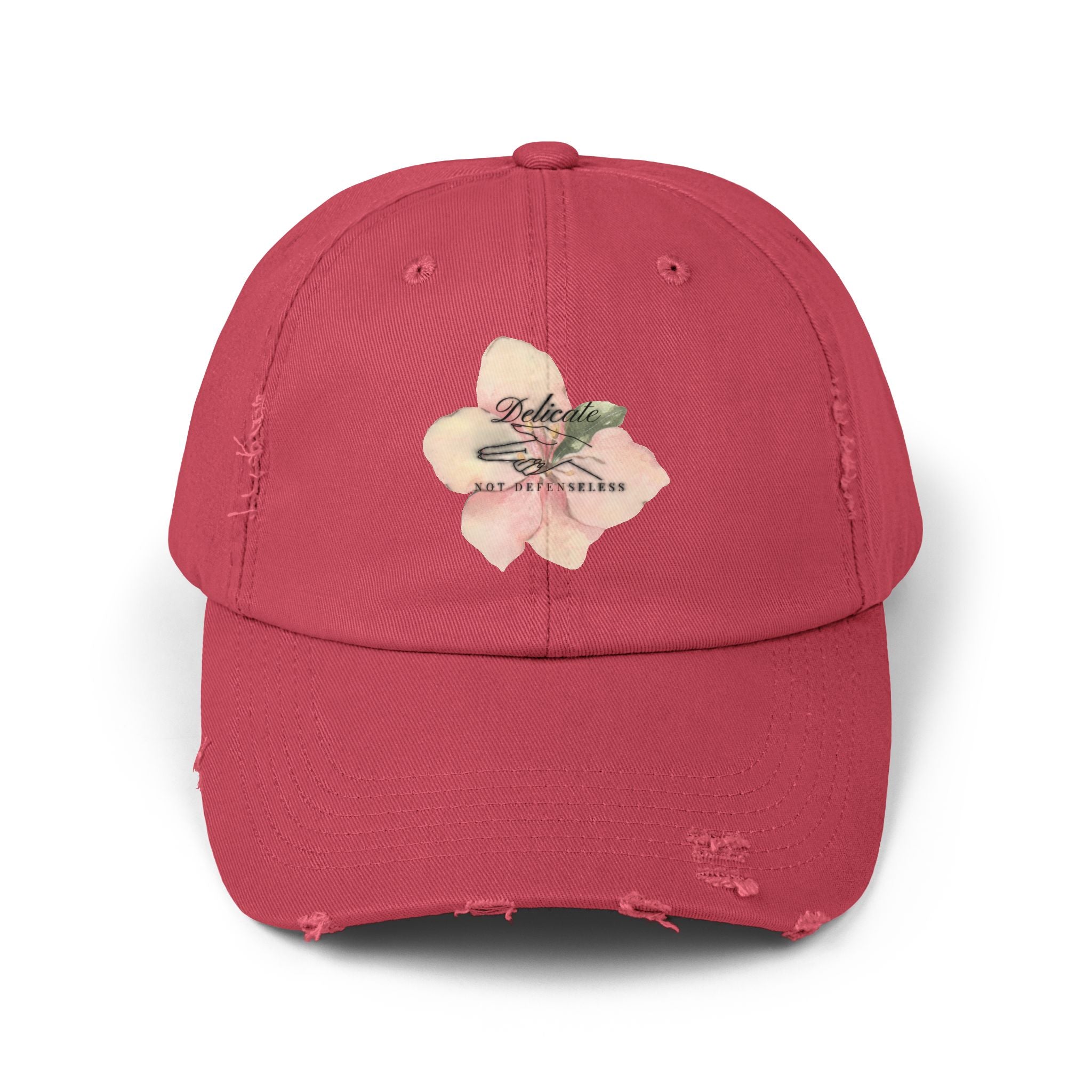 Delicate Distressed Dad Hat