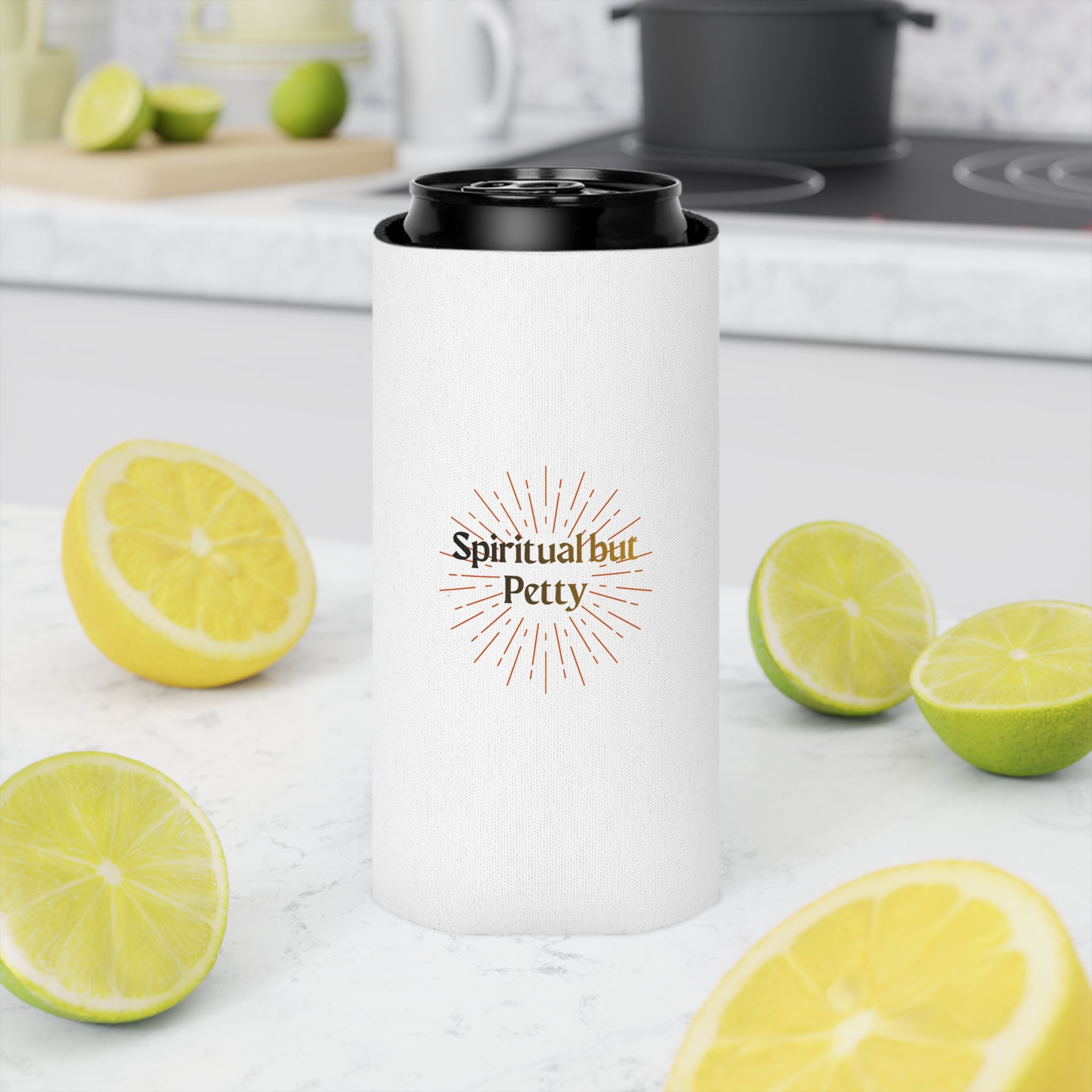 "Spiritual but Petty" Can Cooler