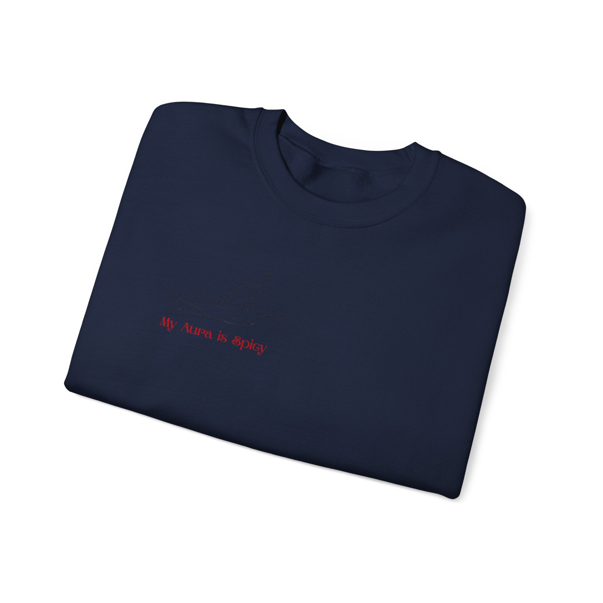 "My Aura is Spicy" Crewneck Sweatshirt