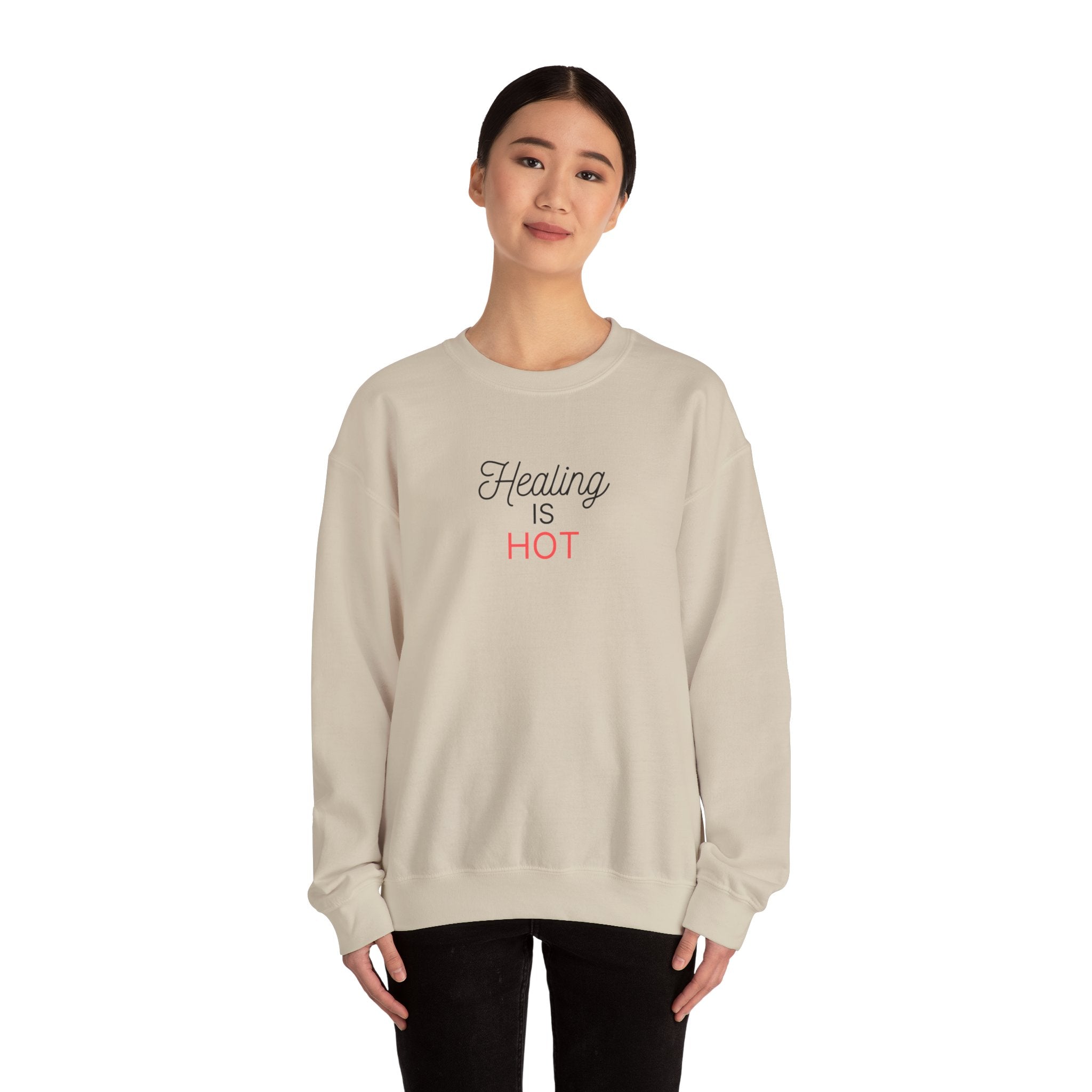 “Healing Is Hot” Crewneck Sweatshirt