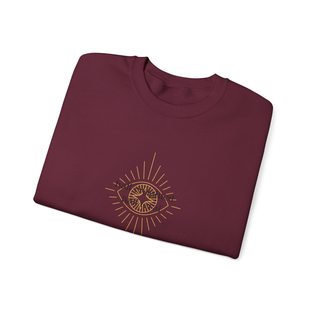 "Half Enlightened, Half Feral" Crewneck Sweatshirt