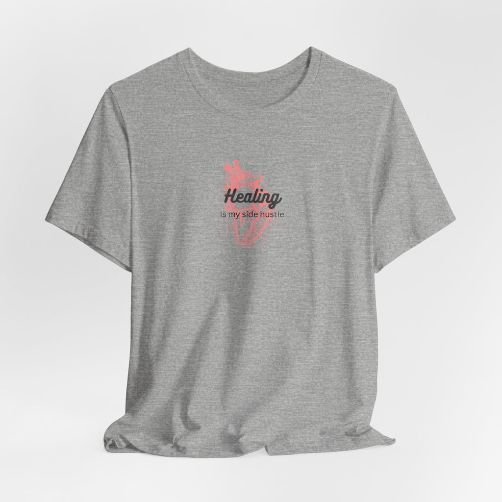 Healing is My Side Hustle Jersey Tee