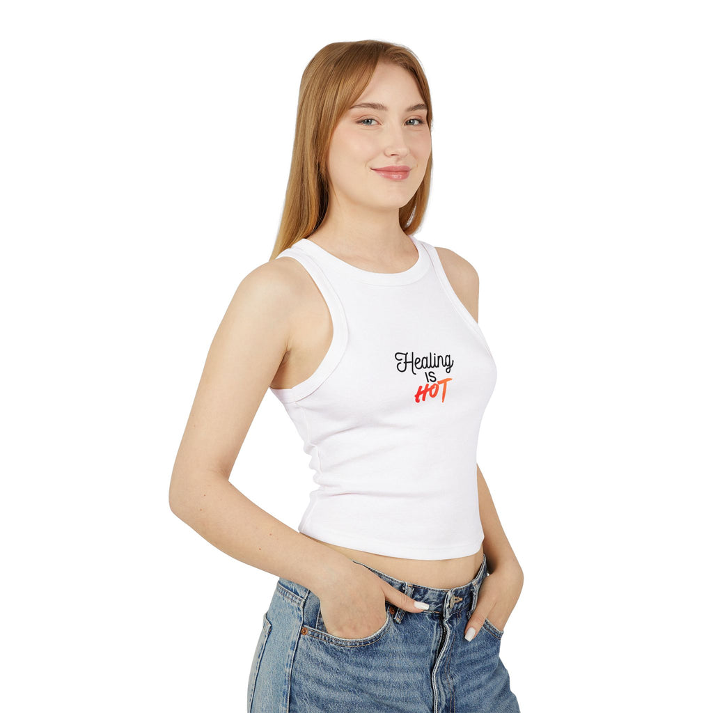 "Healing Is Hot"  Racer Tank