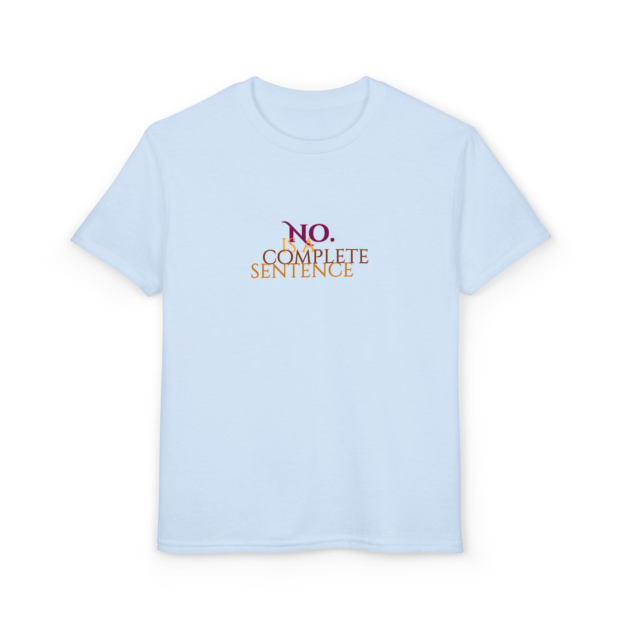 Youth "No. Complete Sentences" Graphic Tee