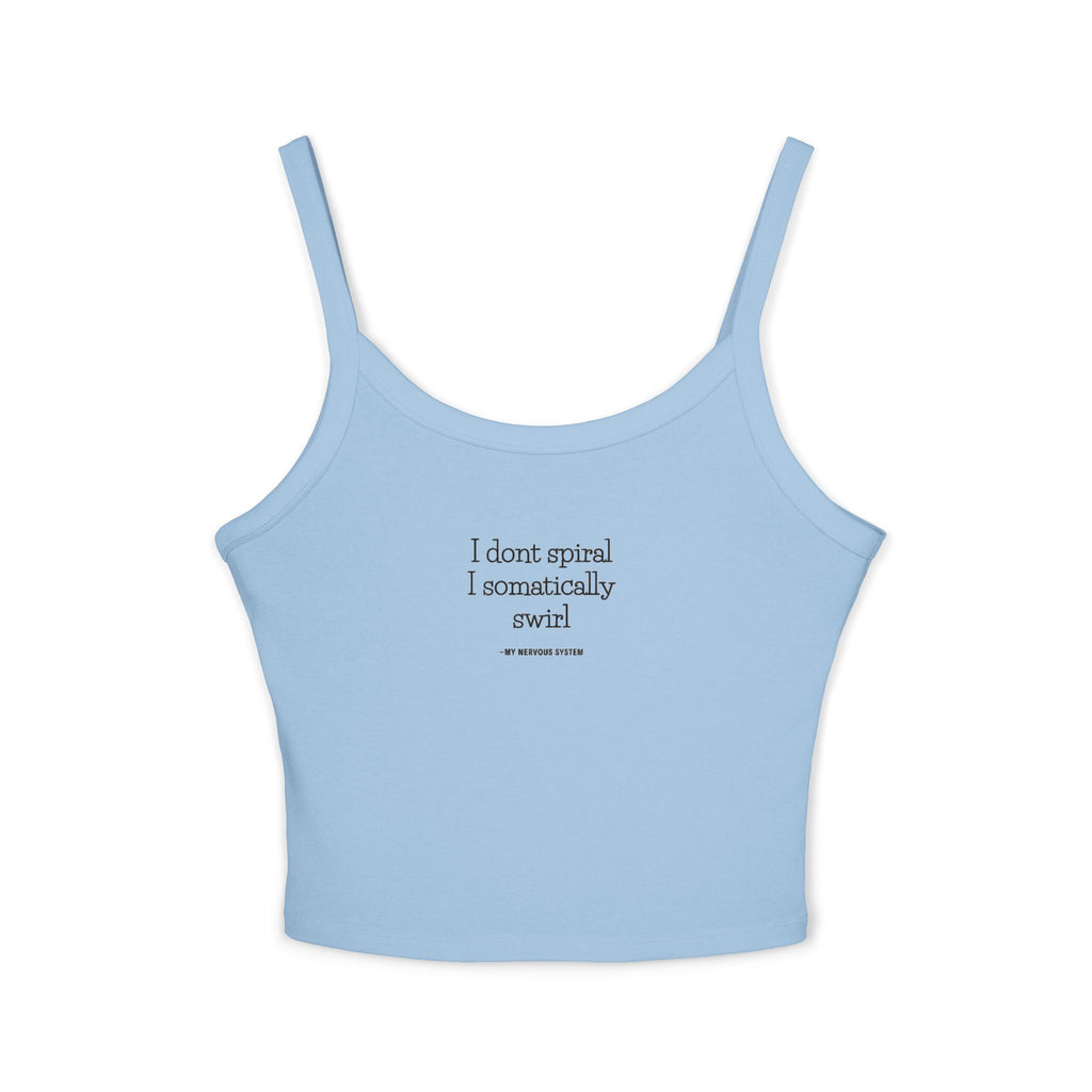 Somatically Swirl Spaghetti Tank Top
