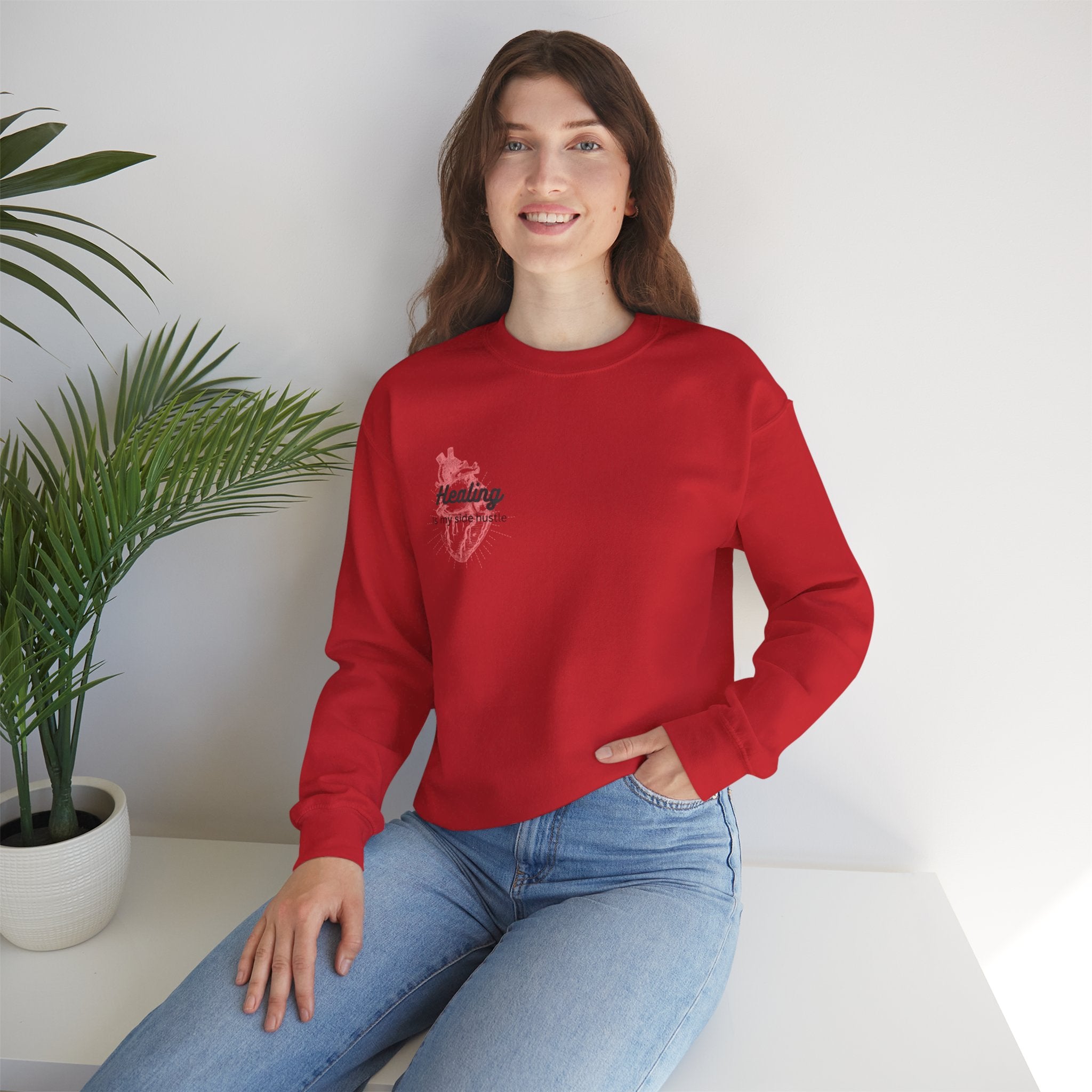 Healing is my Side Hustle Crewneck Sweatshirt