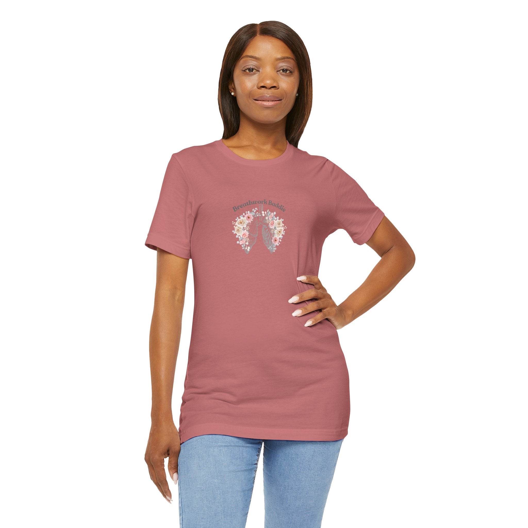 Breathwork Baddie Jersey T-Shirt