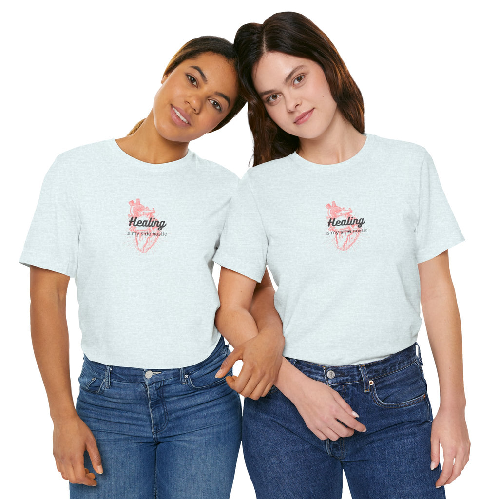 Healing is My Side Hustle Jersey Tee