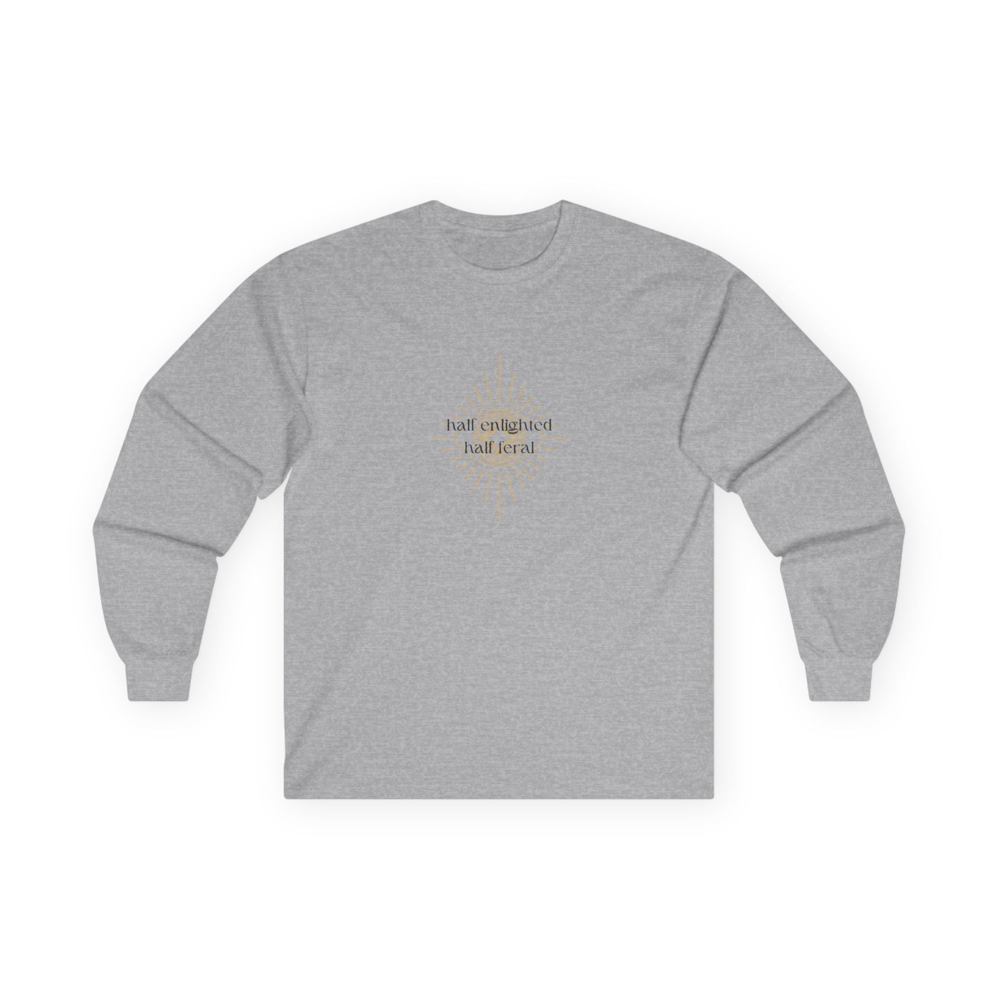 Half Enlightened Long Sleeve Tee