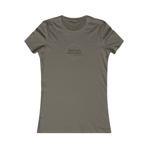 "Regulate Your Nervous System" Women's Graphic Tee