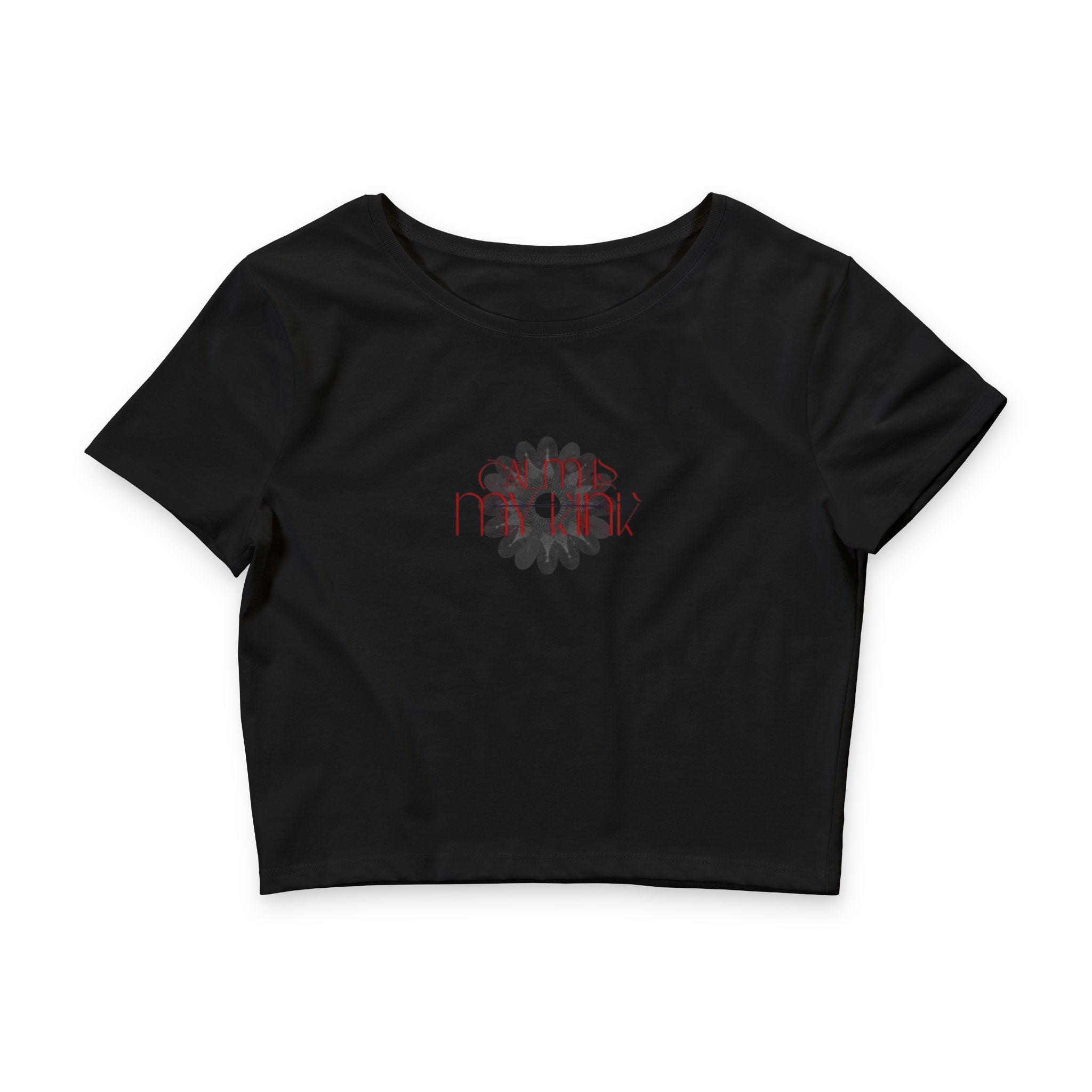Calm Is Crop Tee