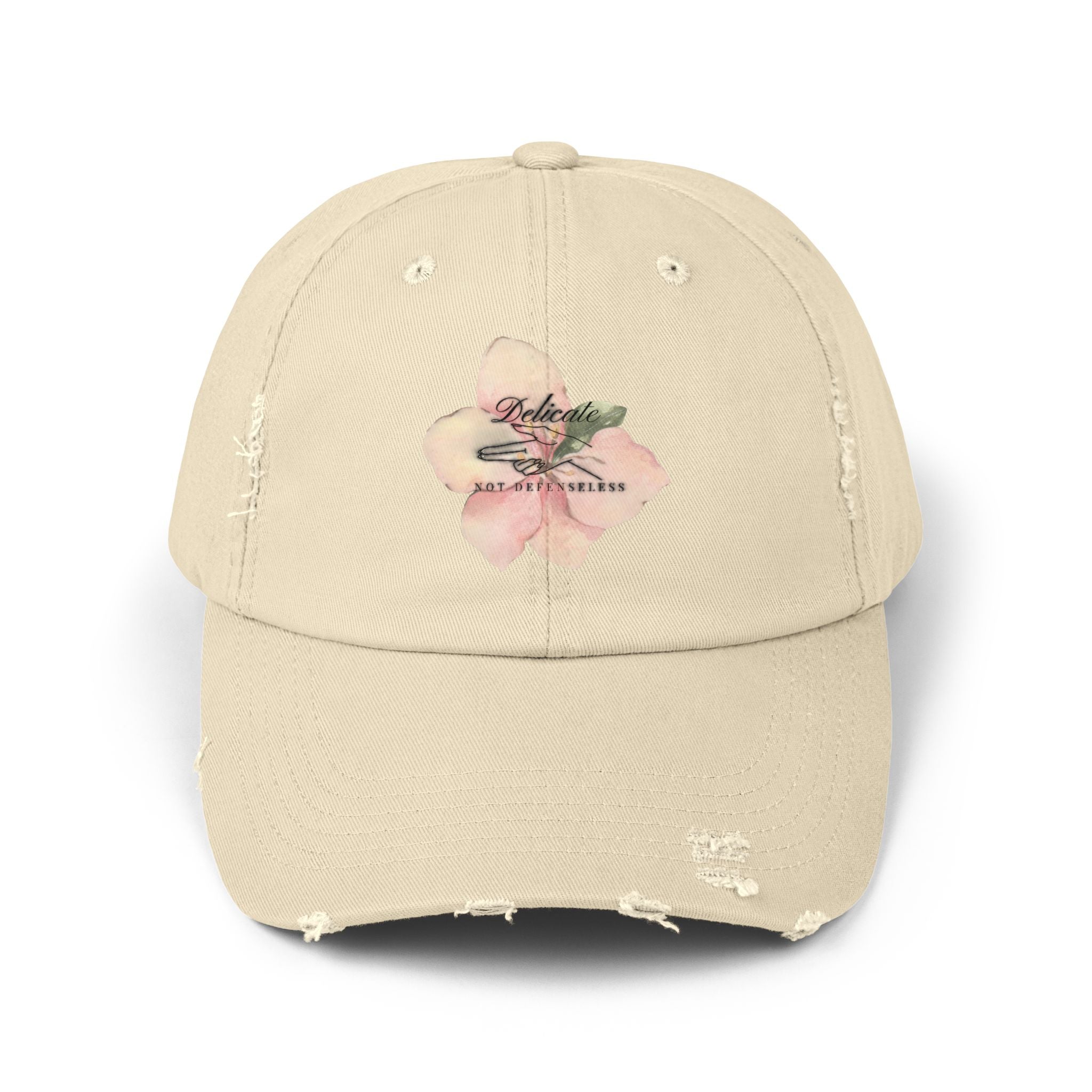 Delicate Distressed Dad Hat