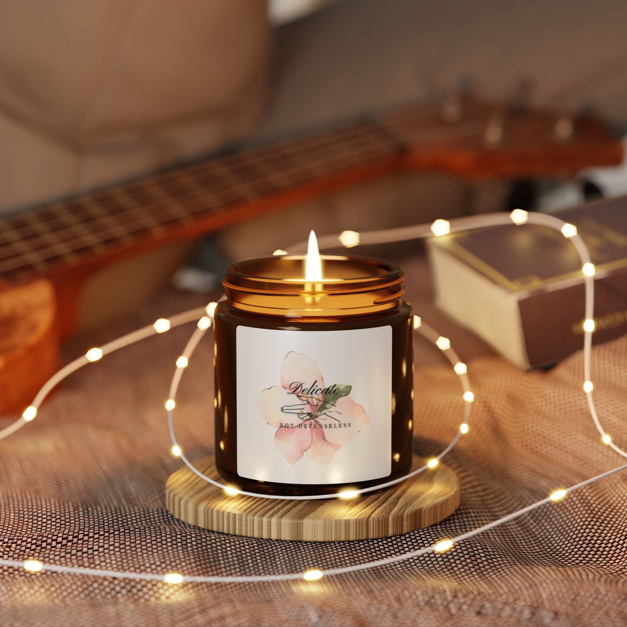Delicate not Defenseless Soy Candle