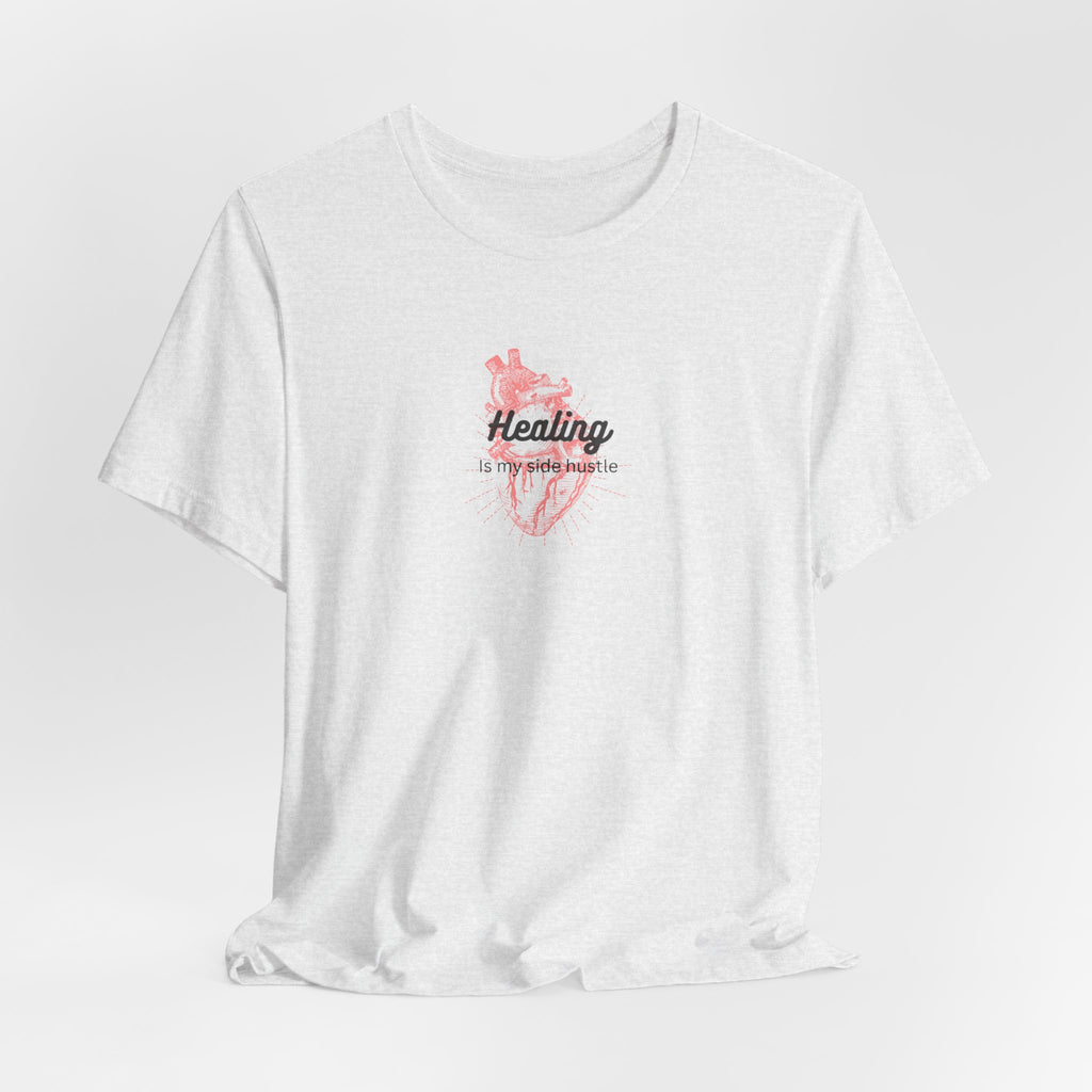 Healing is My Side Hustle Jersey Tee