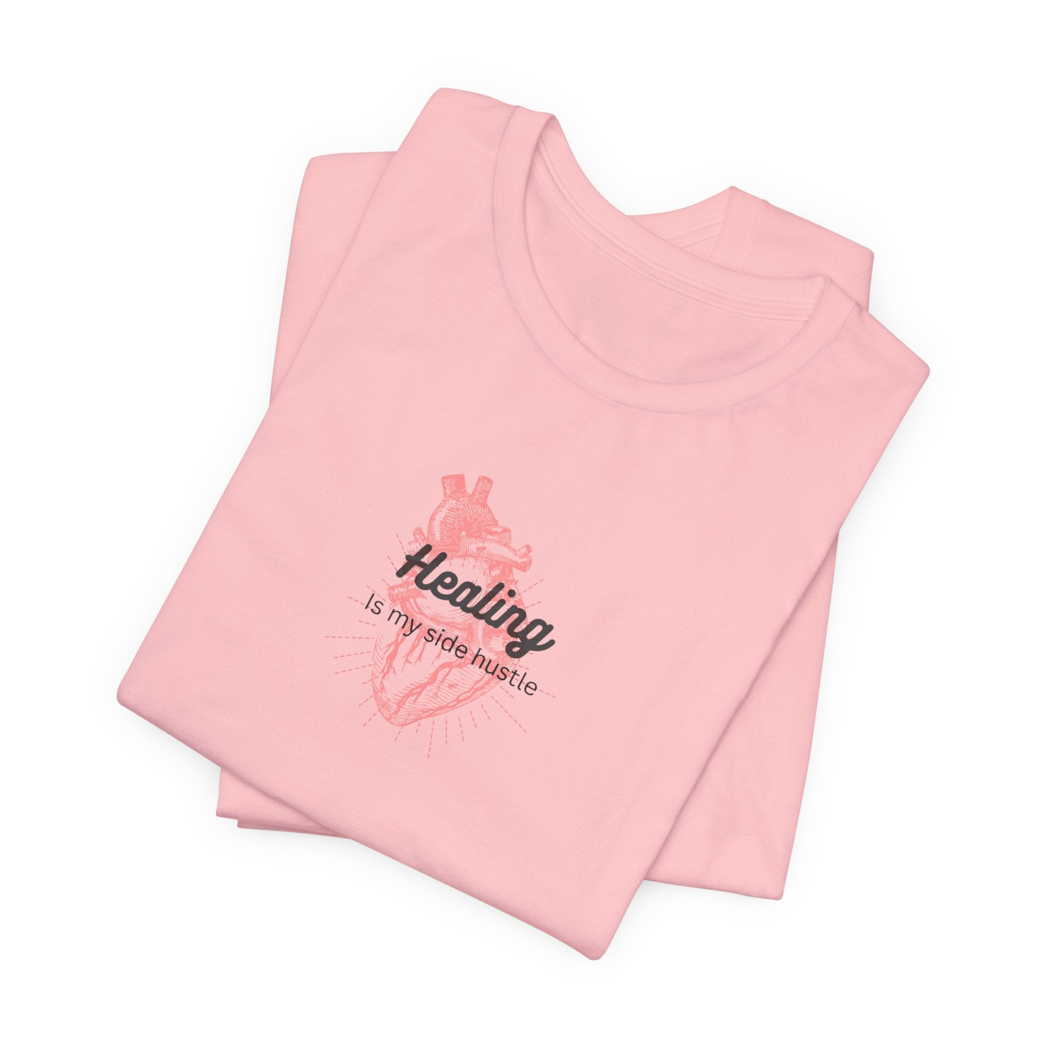 Healing is My Side Hustle Jersey Tee