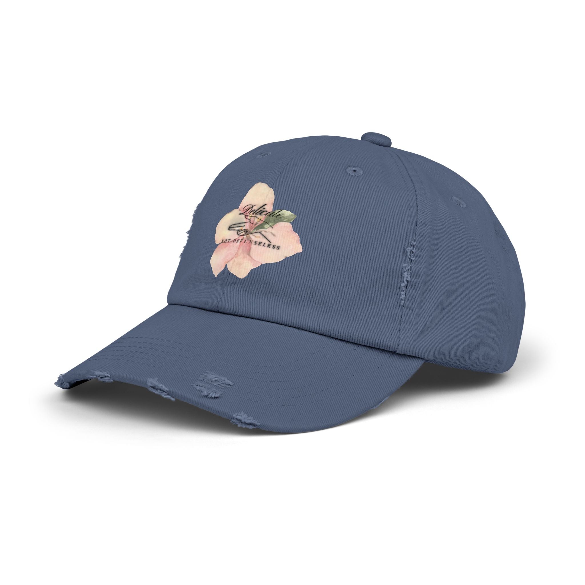 Delicate Distressed Dad Hat