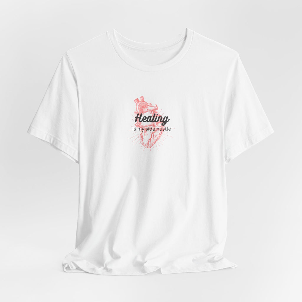 Healing is My Side Hustle Jersey Tee