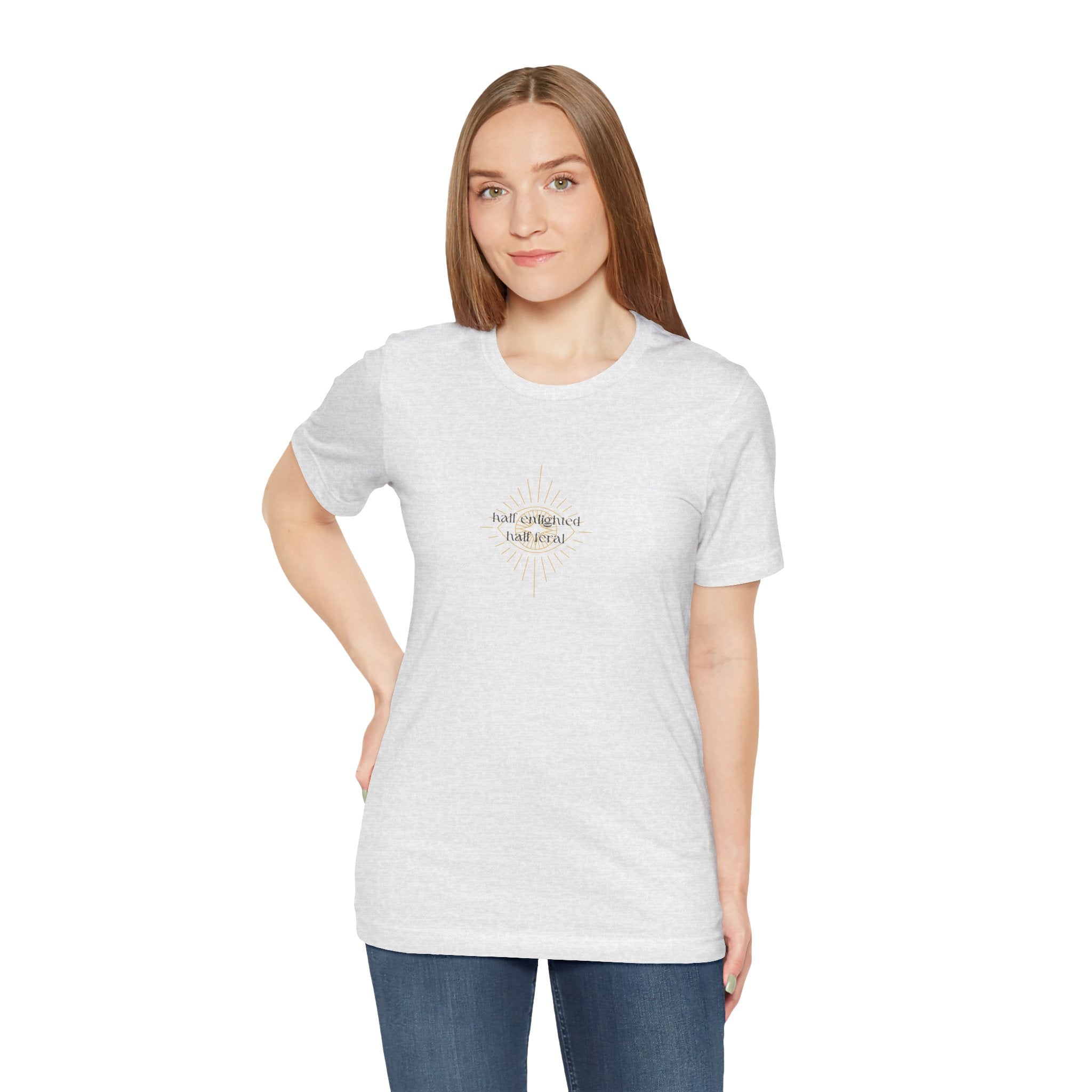 Half Enlightened Jersey Short Sleeve Tee
