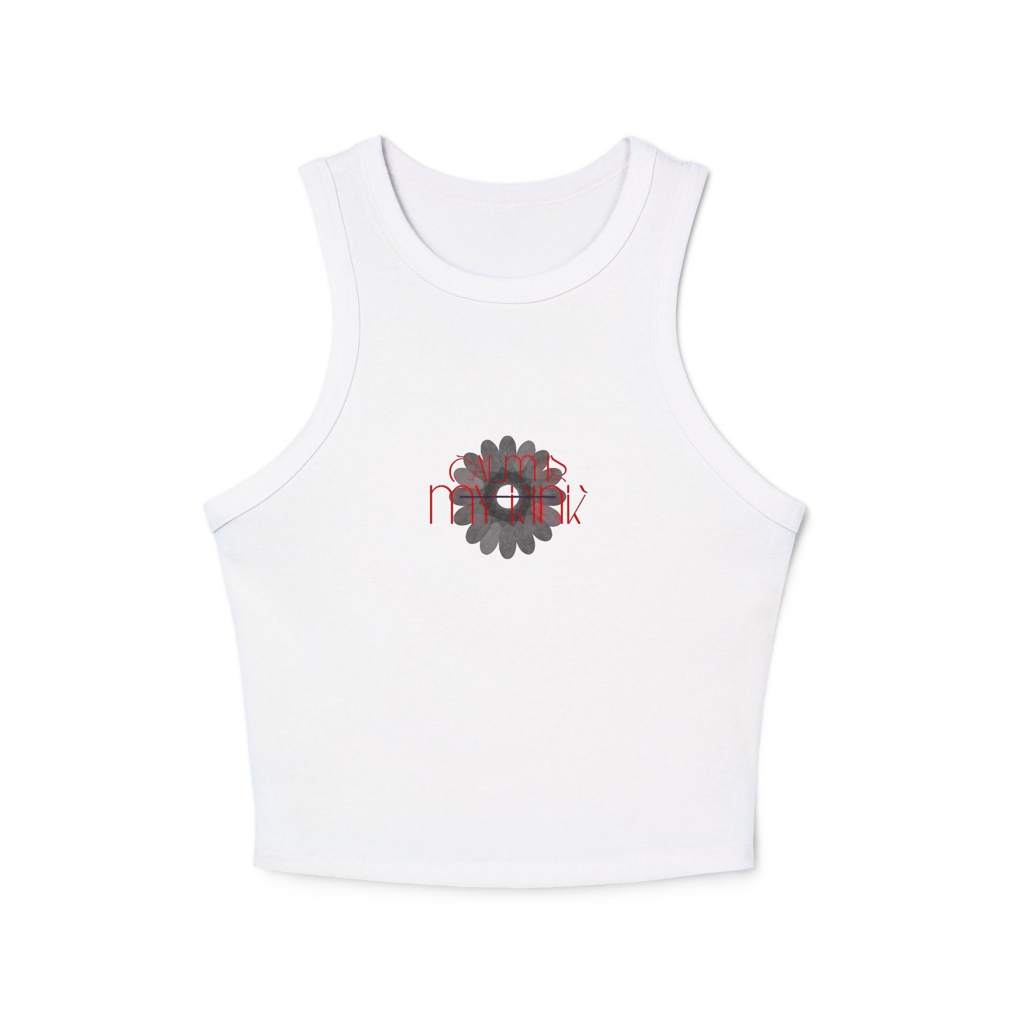 Calm Is Rib Racer Tank