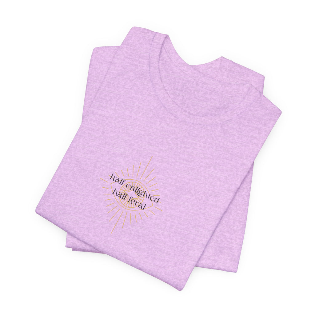 Half Enlightened Jersey Short Sleeve Tee