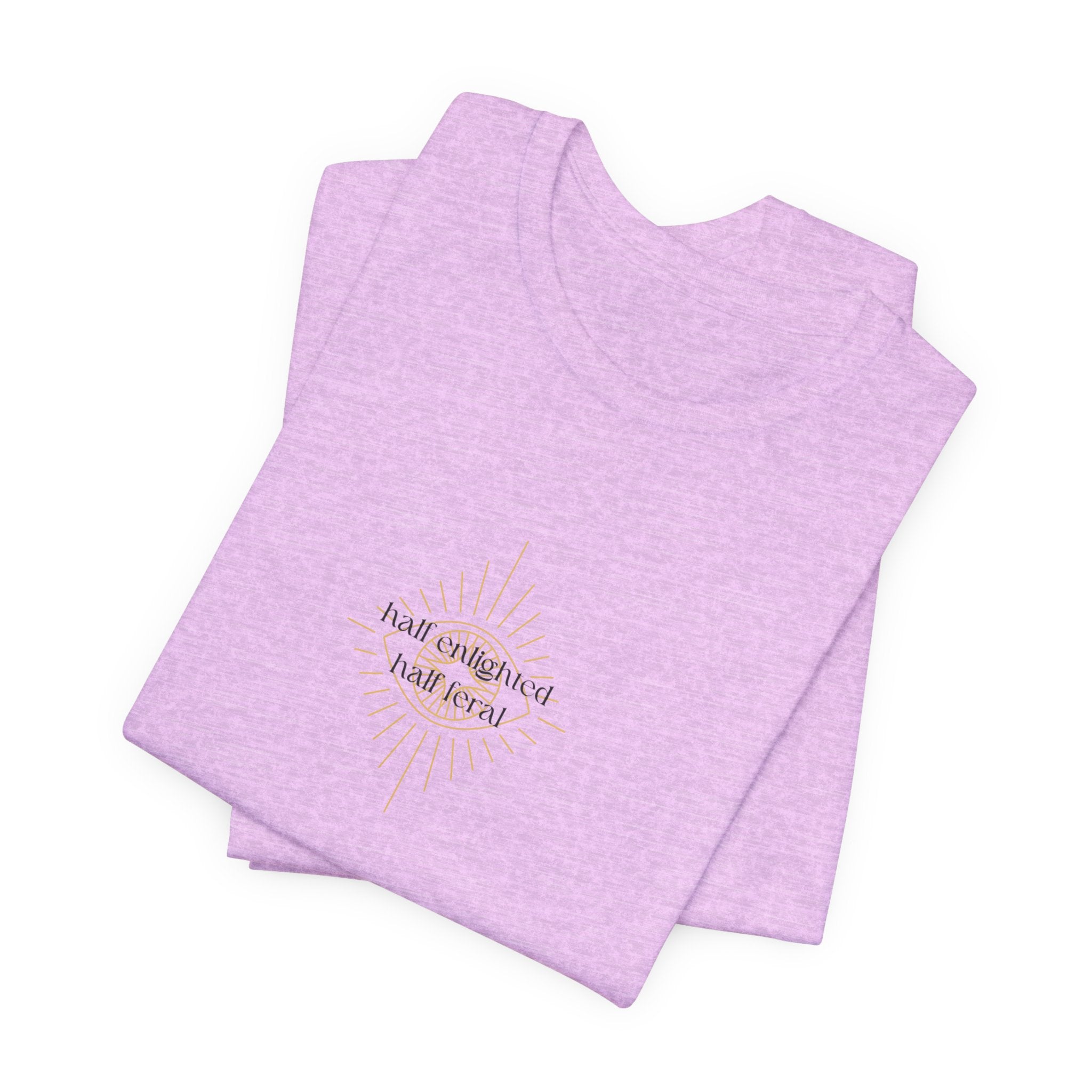 Half Enlightened Jersey Short Sleeve Tee