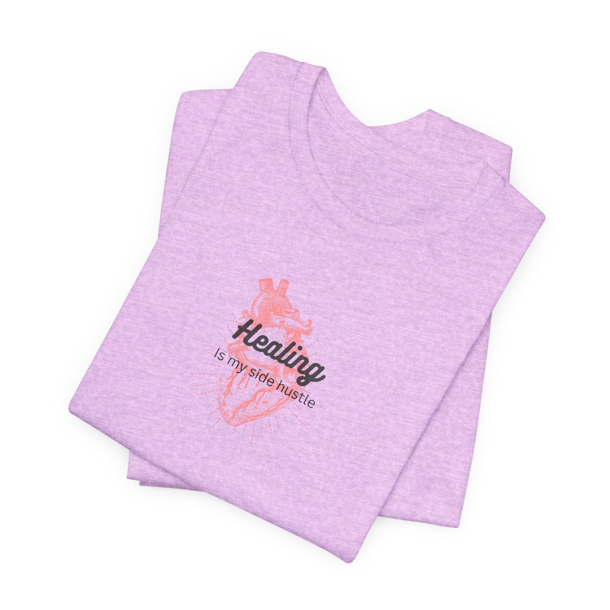 Healing is My Side Hustle Jersey Tee