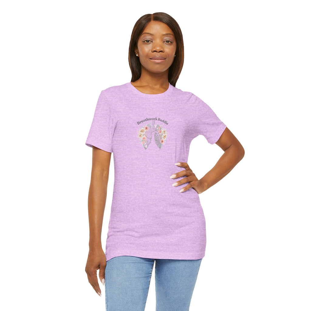 Breathwork Baddie Jersey T-Shirt