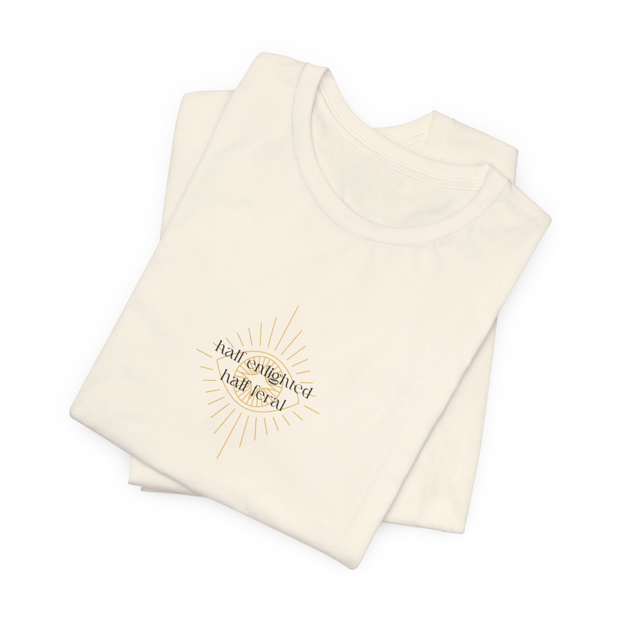 Half Enlightened Jersey Short Sleeve Tee