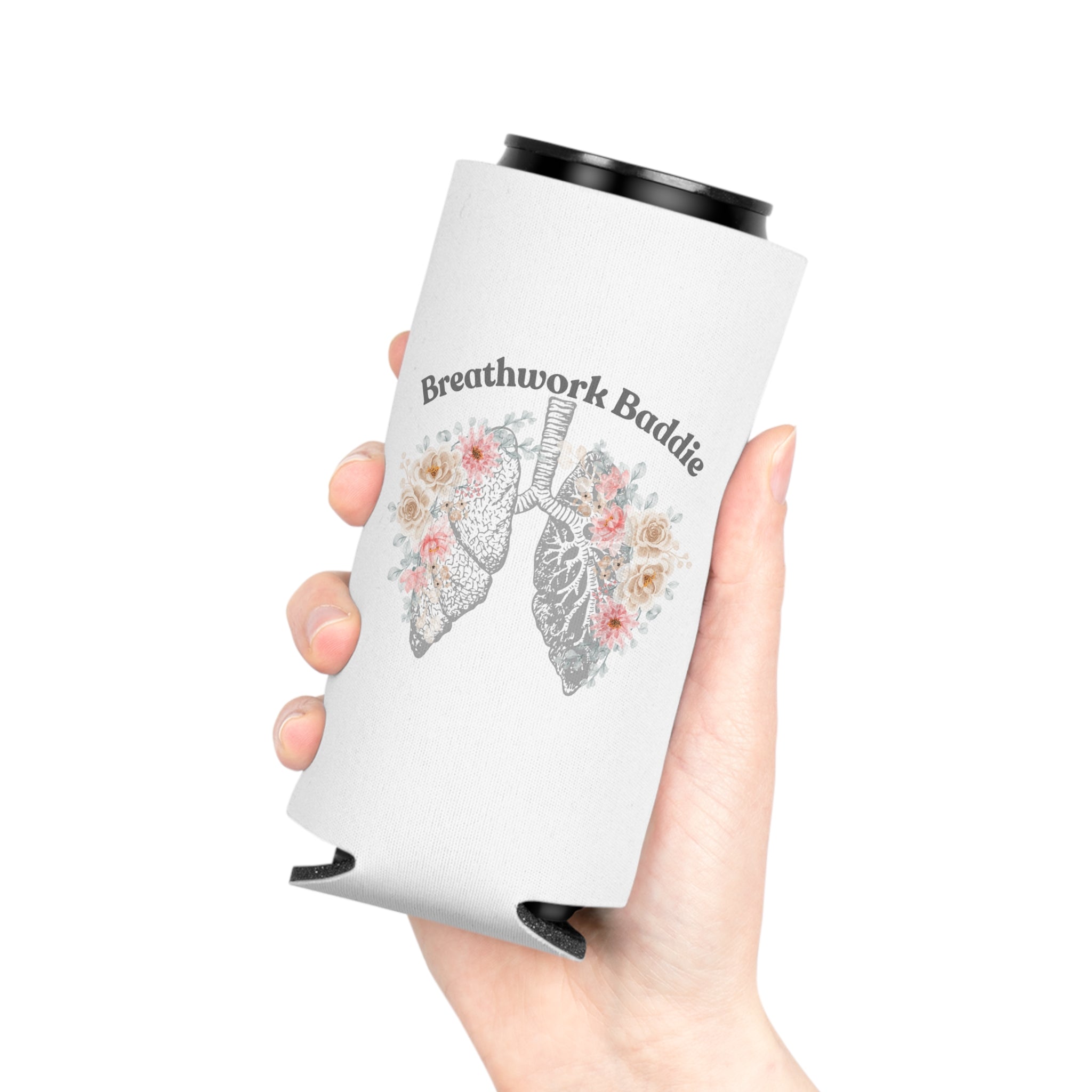 "Breathwork Baddie" Can Cooler