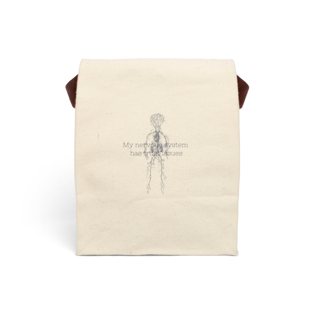 Trust Issues Canvas Lunch Bag