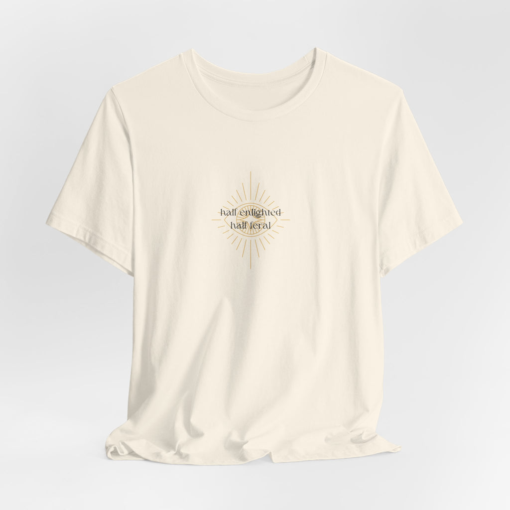 Half Enlightened Jersey Short Sleeve Tee