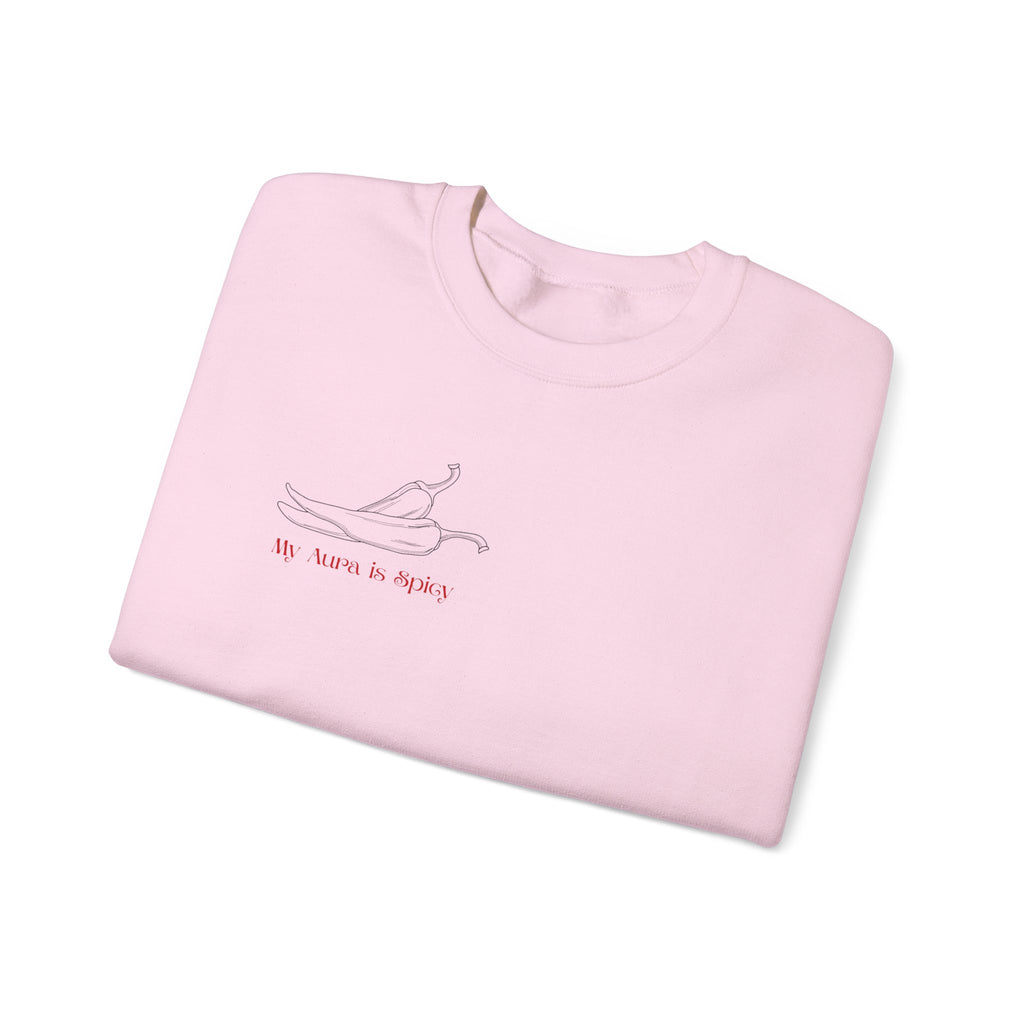 "My Aura is Spicy" Crewneck Sweatshirt
