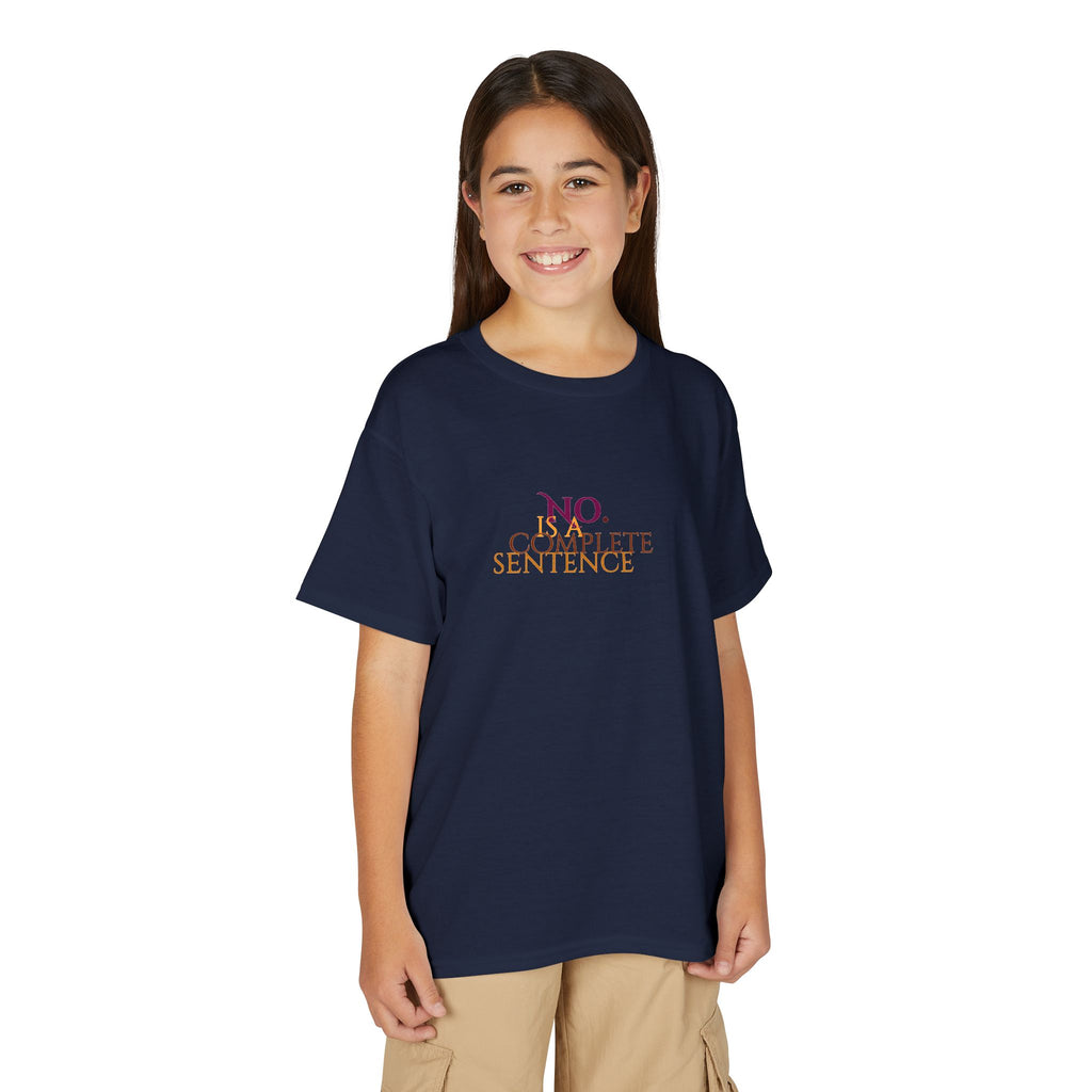 Youth "No. Complete Sentences" Graphic Tee