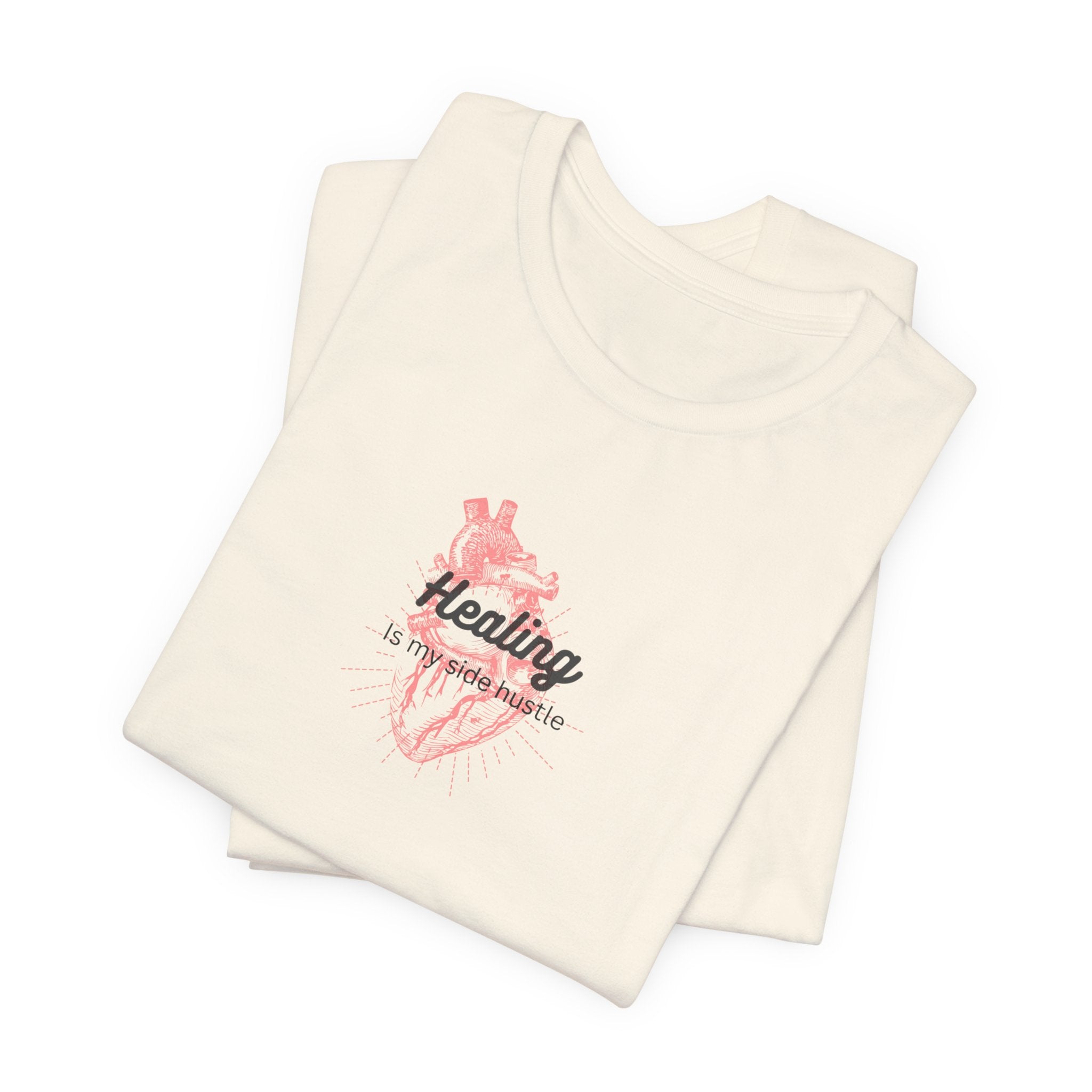 Healing is My Side Hustle Jersey Tee