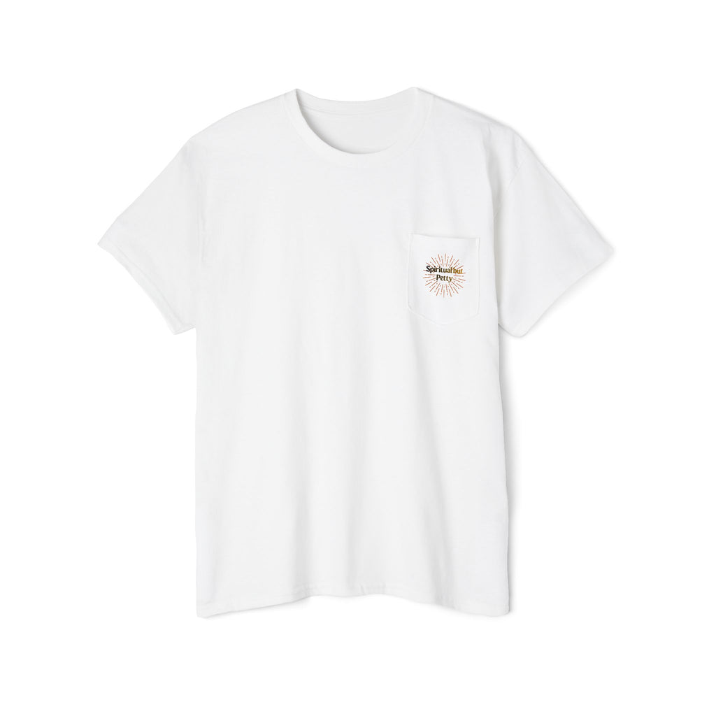 Spiritual but Petty Pocket Tee