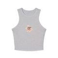 Delicate not Defenseless Racer Tank