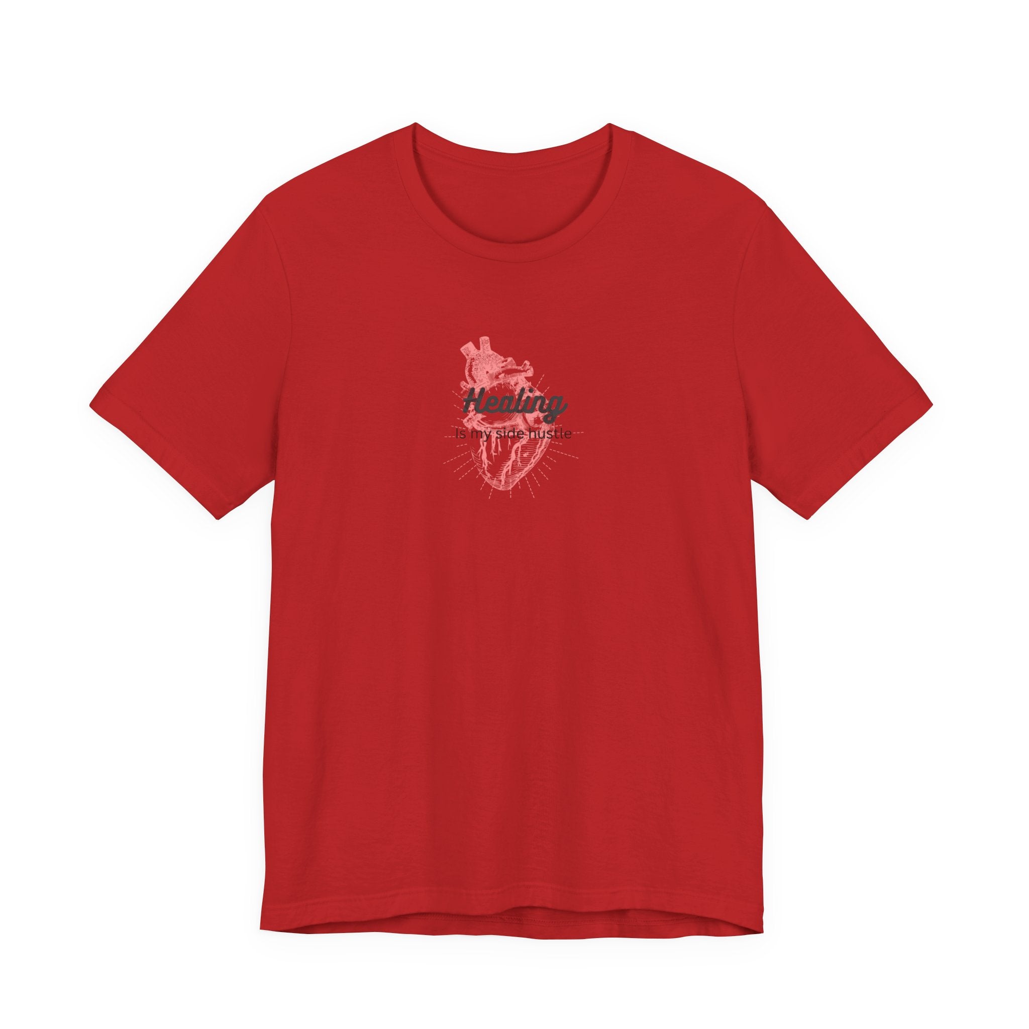 Healing is My Side Hustle Jersey Tee