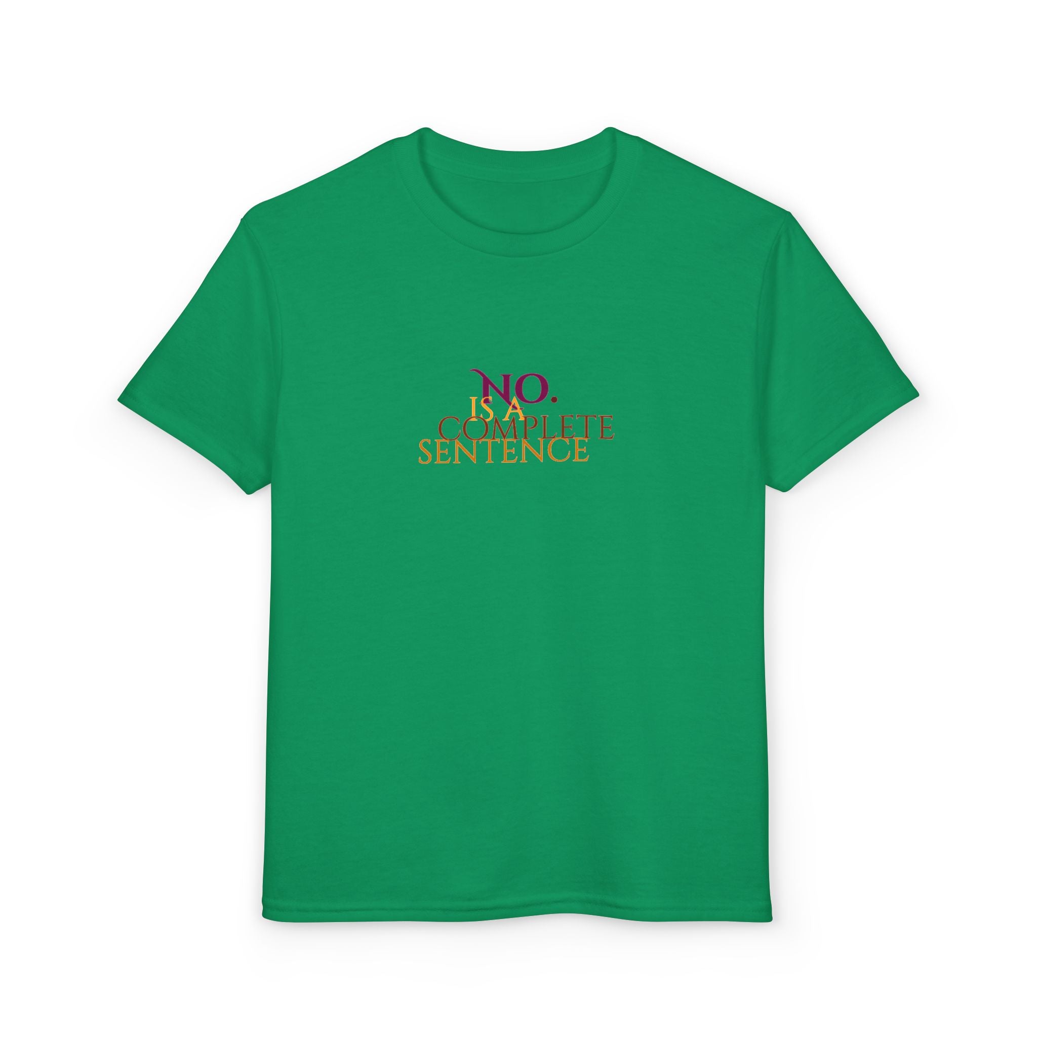 Youth "No. Complete Sentences" Graphic Tee