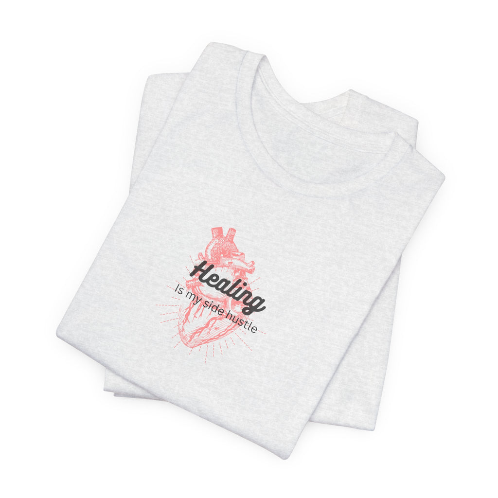 Healing is My Side Hustle Jersey Tee