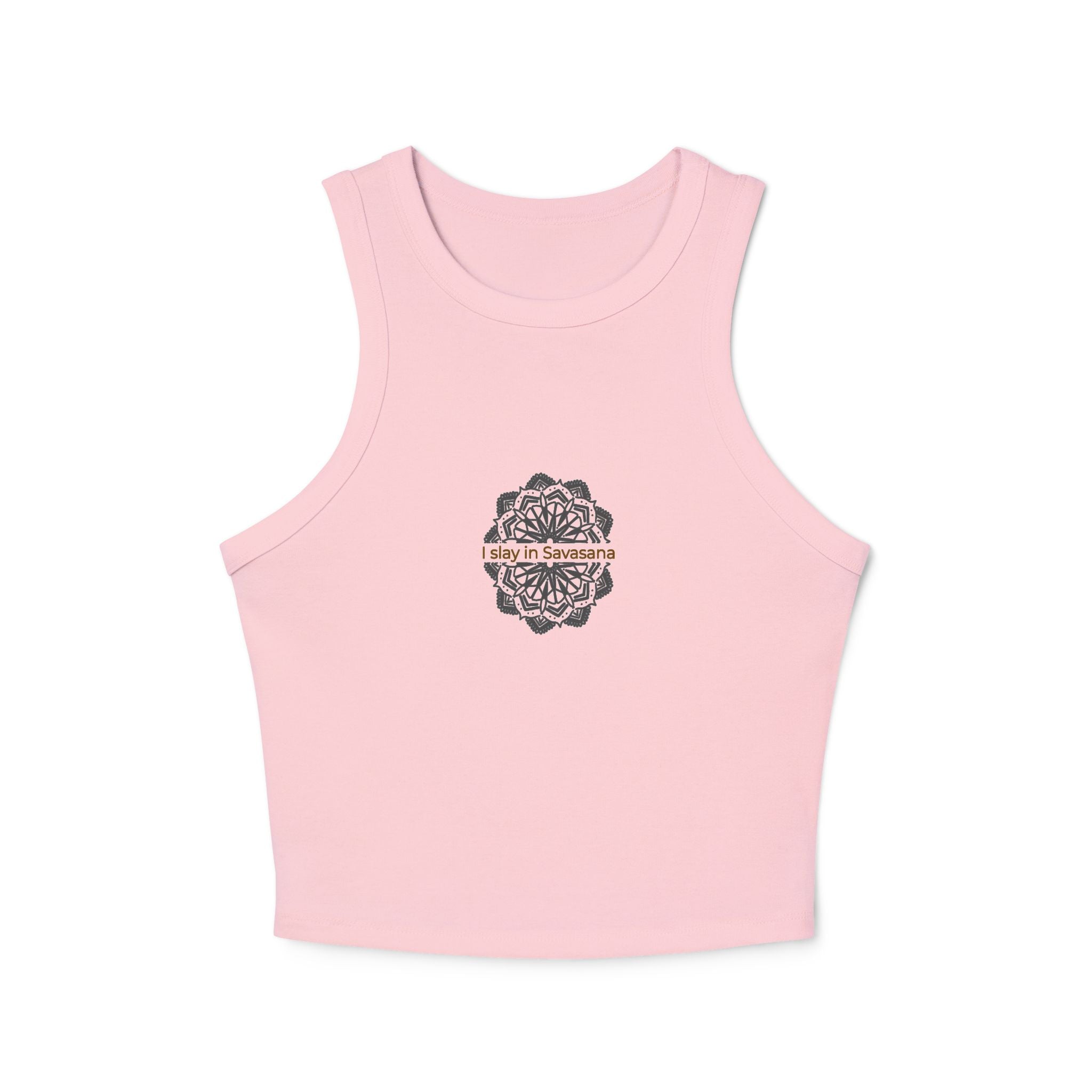 I Slay In Savasana Racer Tank