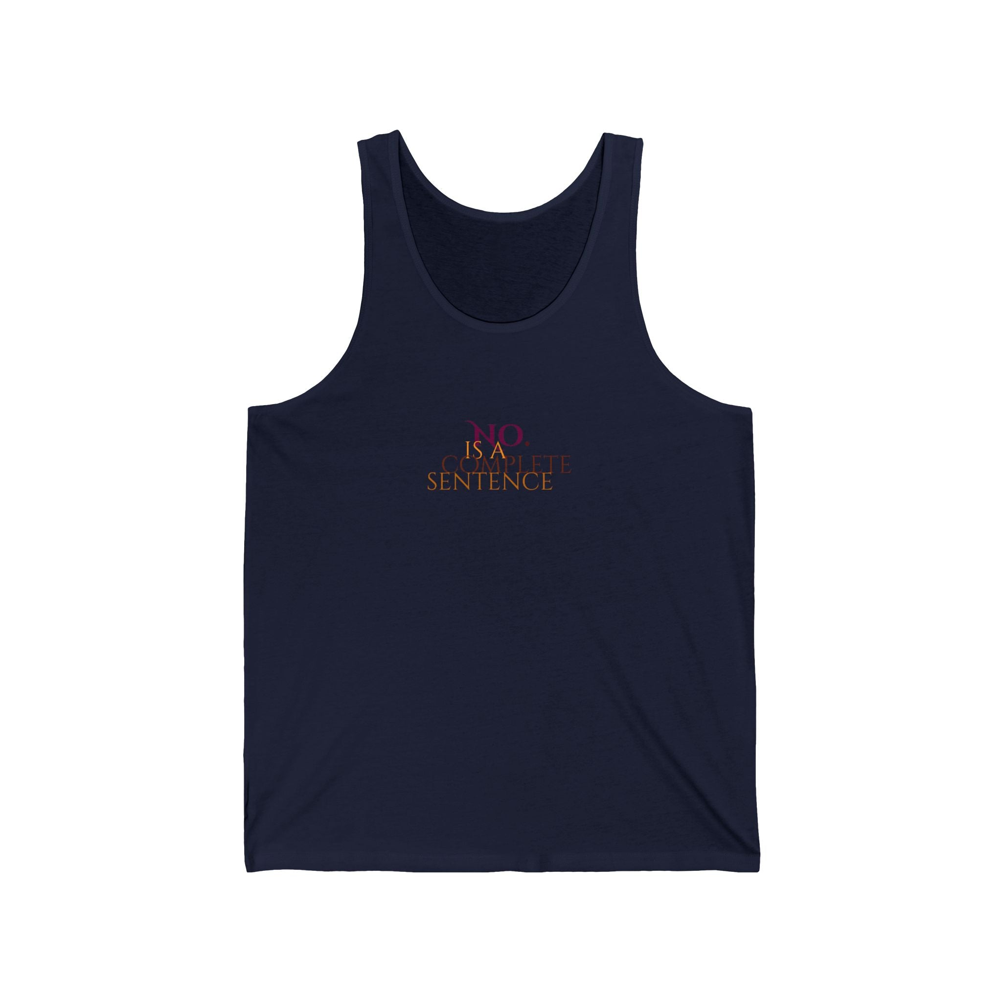 No. Complete Sentiment Tank Top
