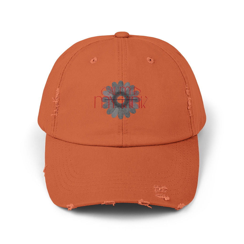 Calm is Distressed Daisy Cap