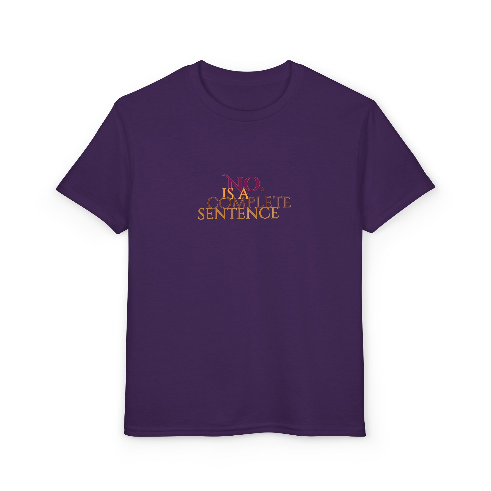 Youth "No. Complete Sentences" Graphic Tee