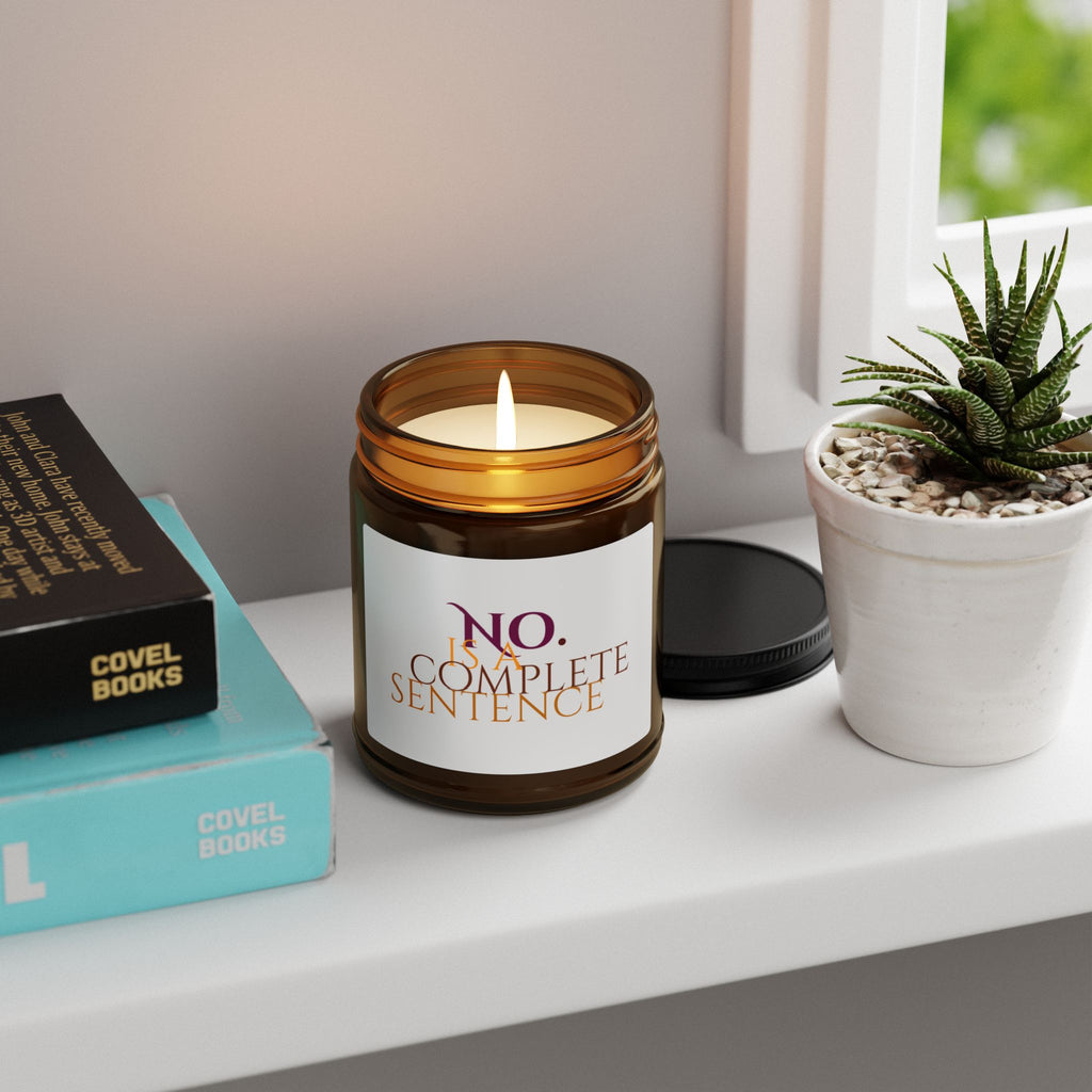 No. Is a Complete Sentence Soy Candle